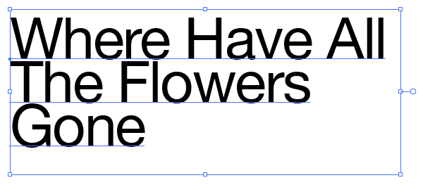 Where Have All The Flowers Gone