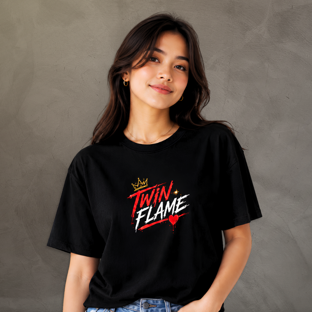 Twin Flame Graphic T-Shirt