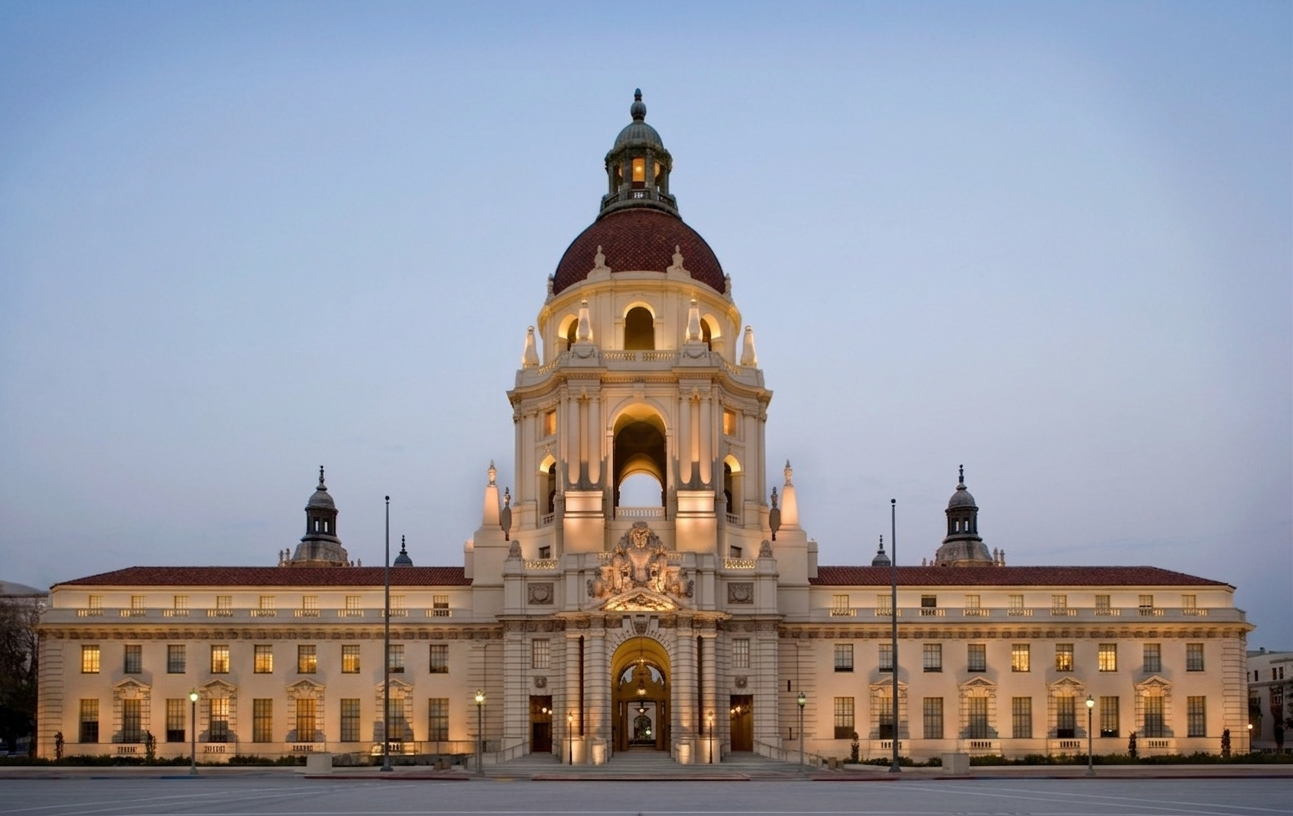 Pasadena City Hall construction cost management estimate