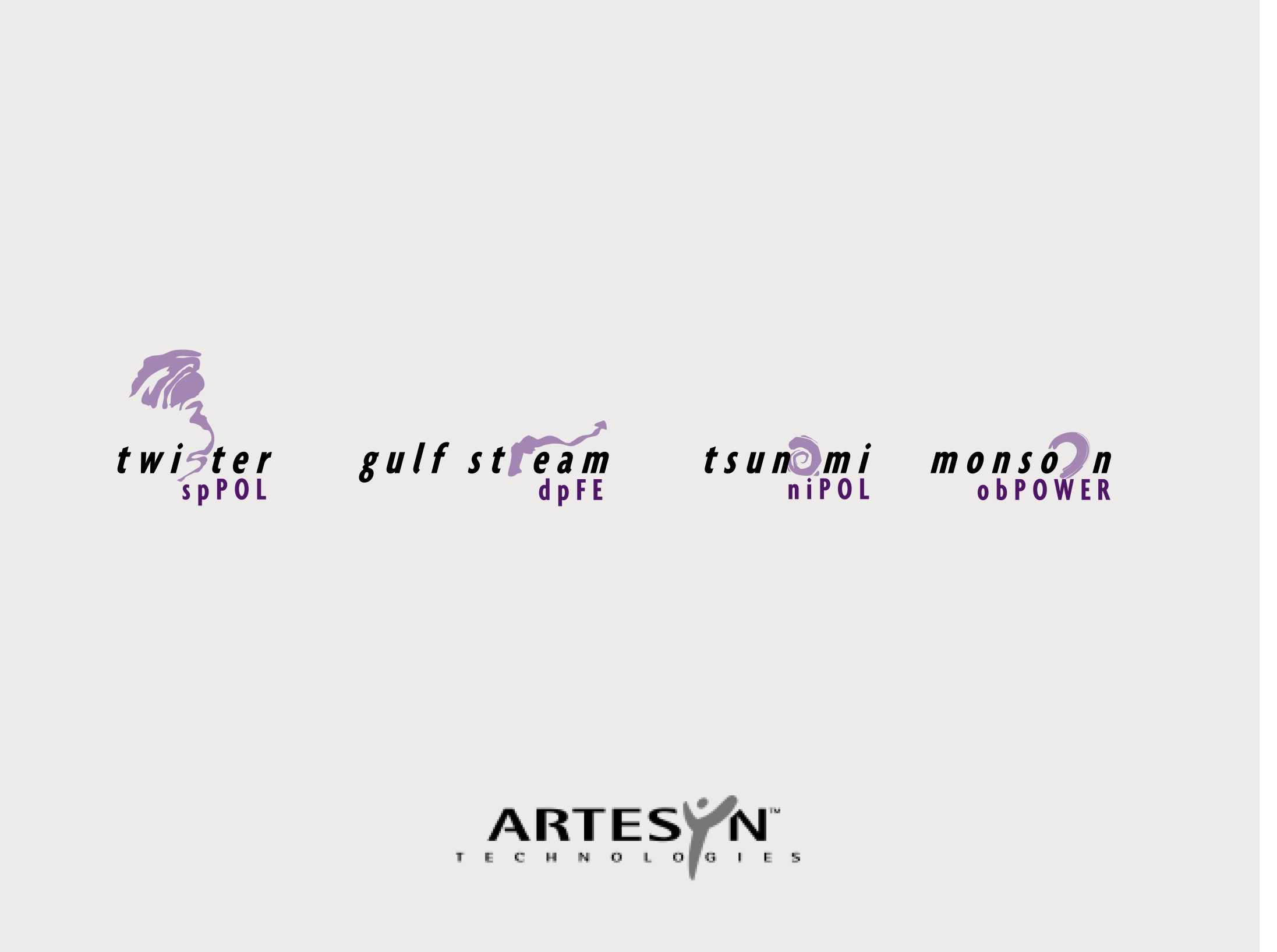 Artesyn Porduct logo branding