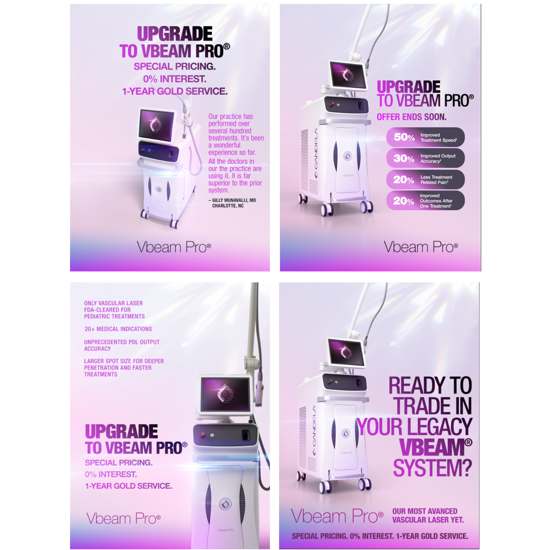 Candela Vbeam Pro Upgrade Promotion