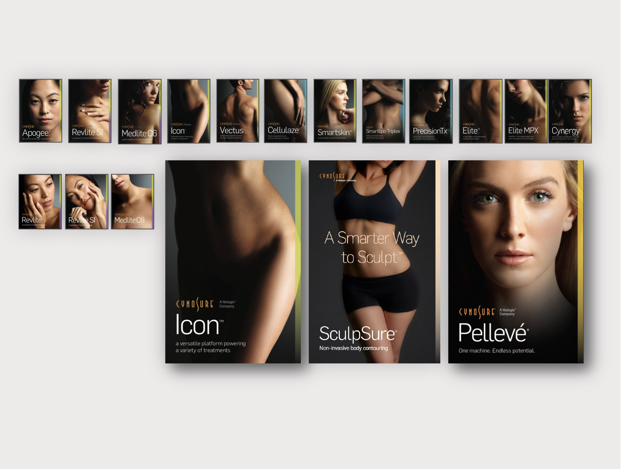 Cynosure branding – HCP Brochures