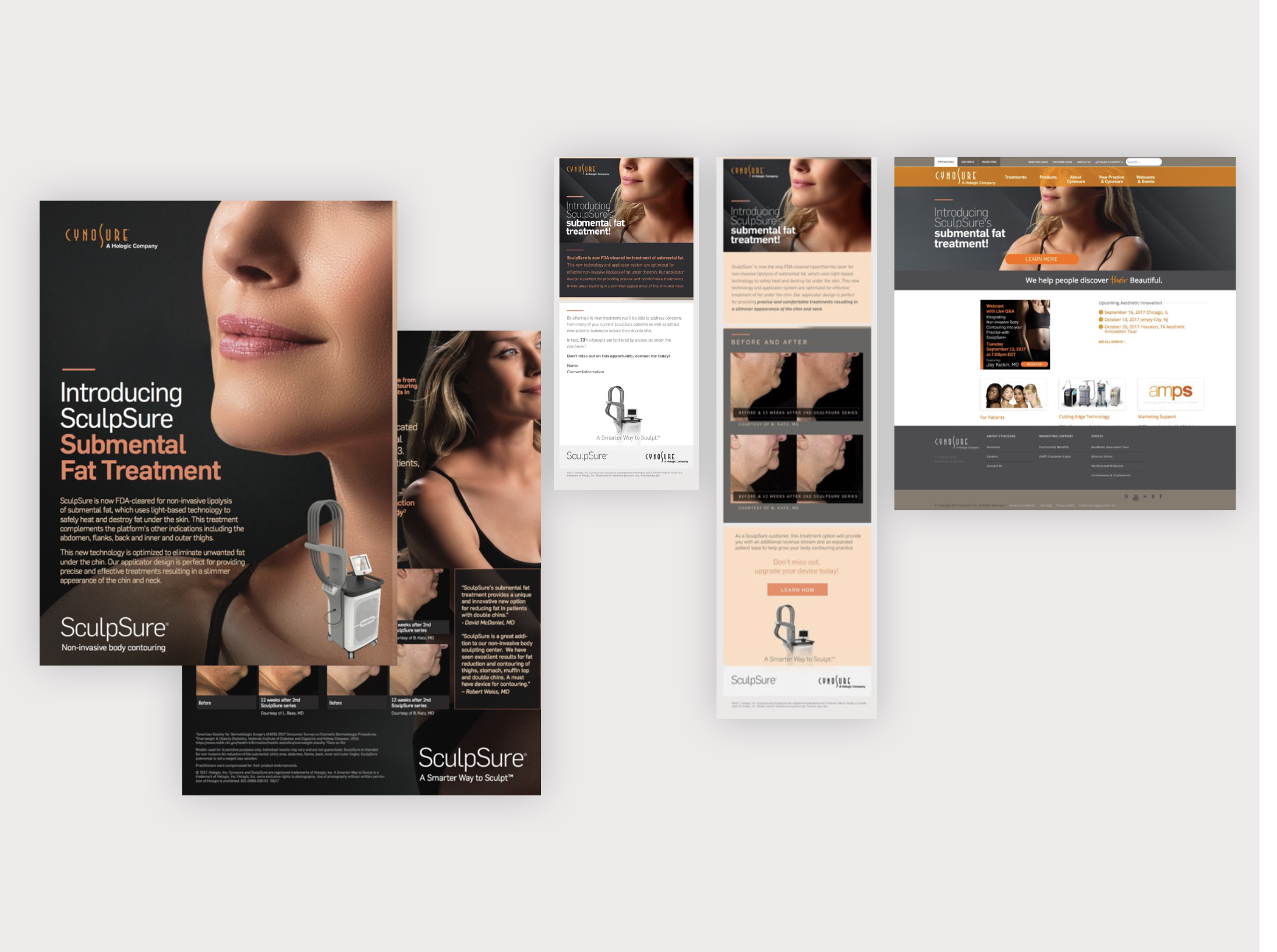 Cynosure branding – campaign branding.
