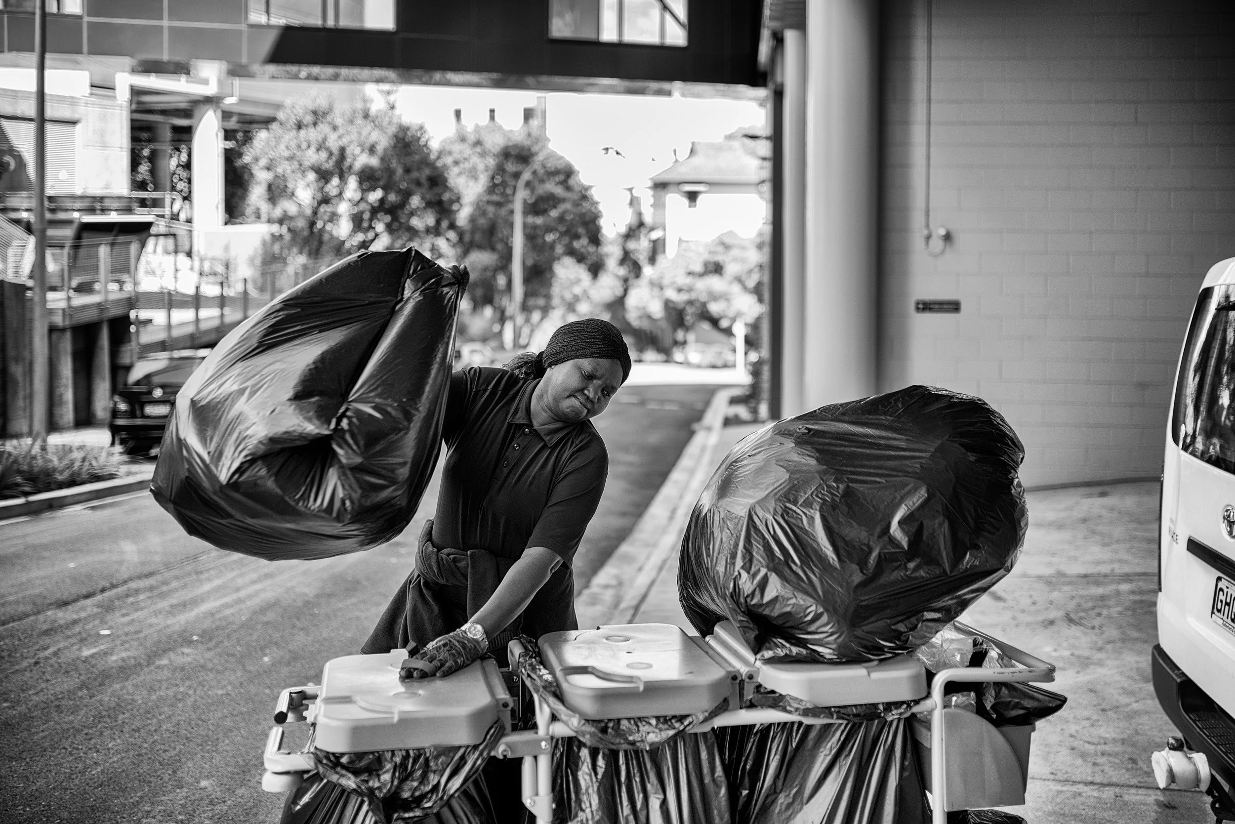 “I force myself to work my hours.”