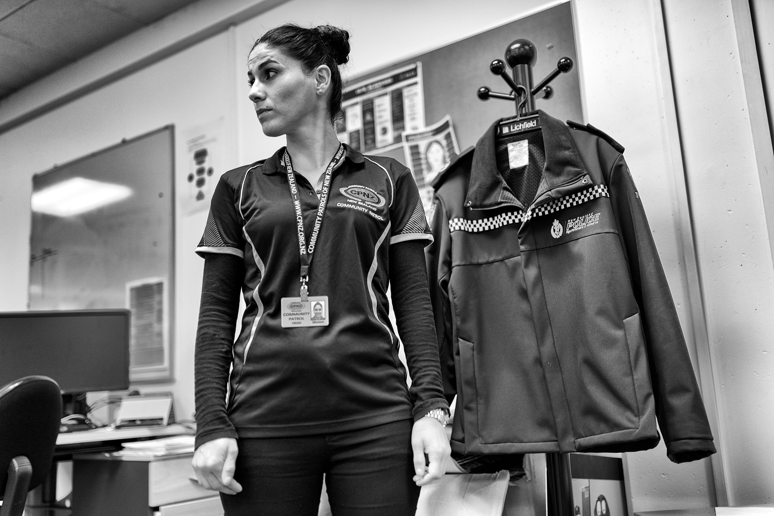 “I volunteer for patrolling at the police station.”