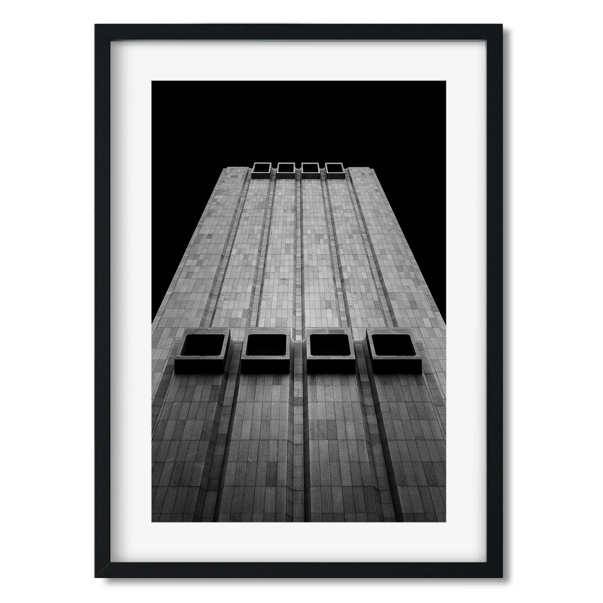 33 Thomas Street - Black and White New York City Architecture Photography Fine Art Print