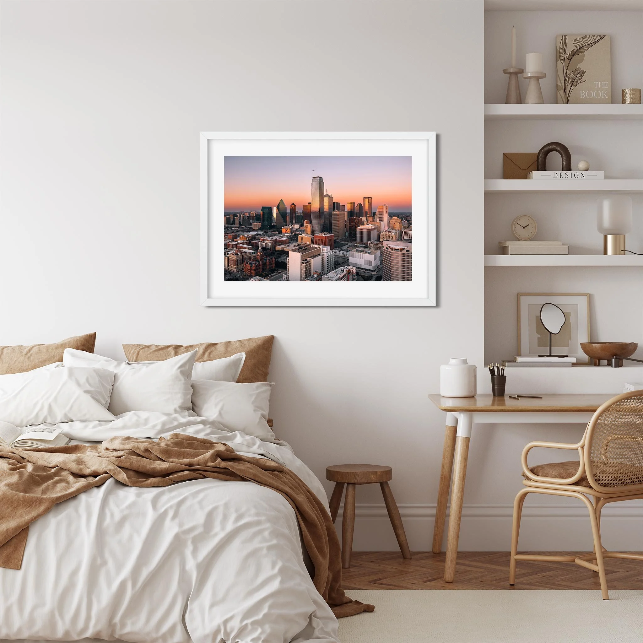 Downtown Dallas Skyline - Taxes Cityscape Photography Fine Art Print