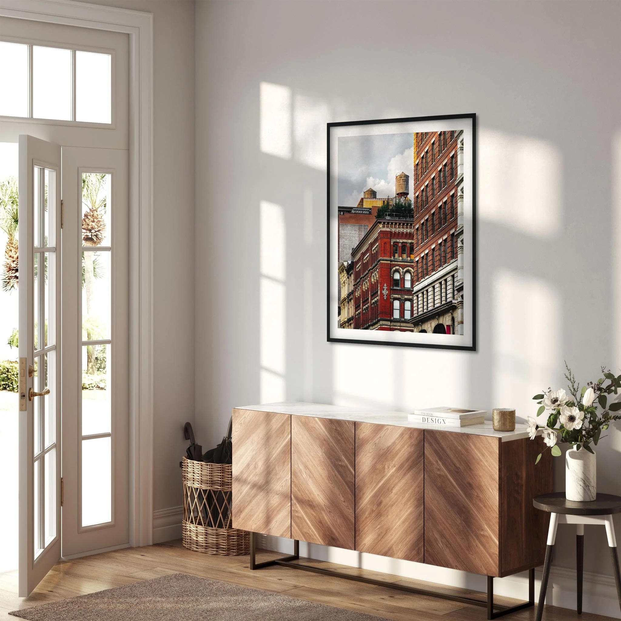 Water Tower on 676 Broadway, NoHo Manhattan - NYC Photography Color Fine Art Print Wall Art