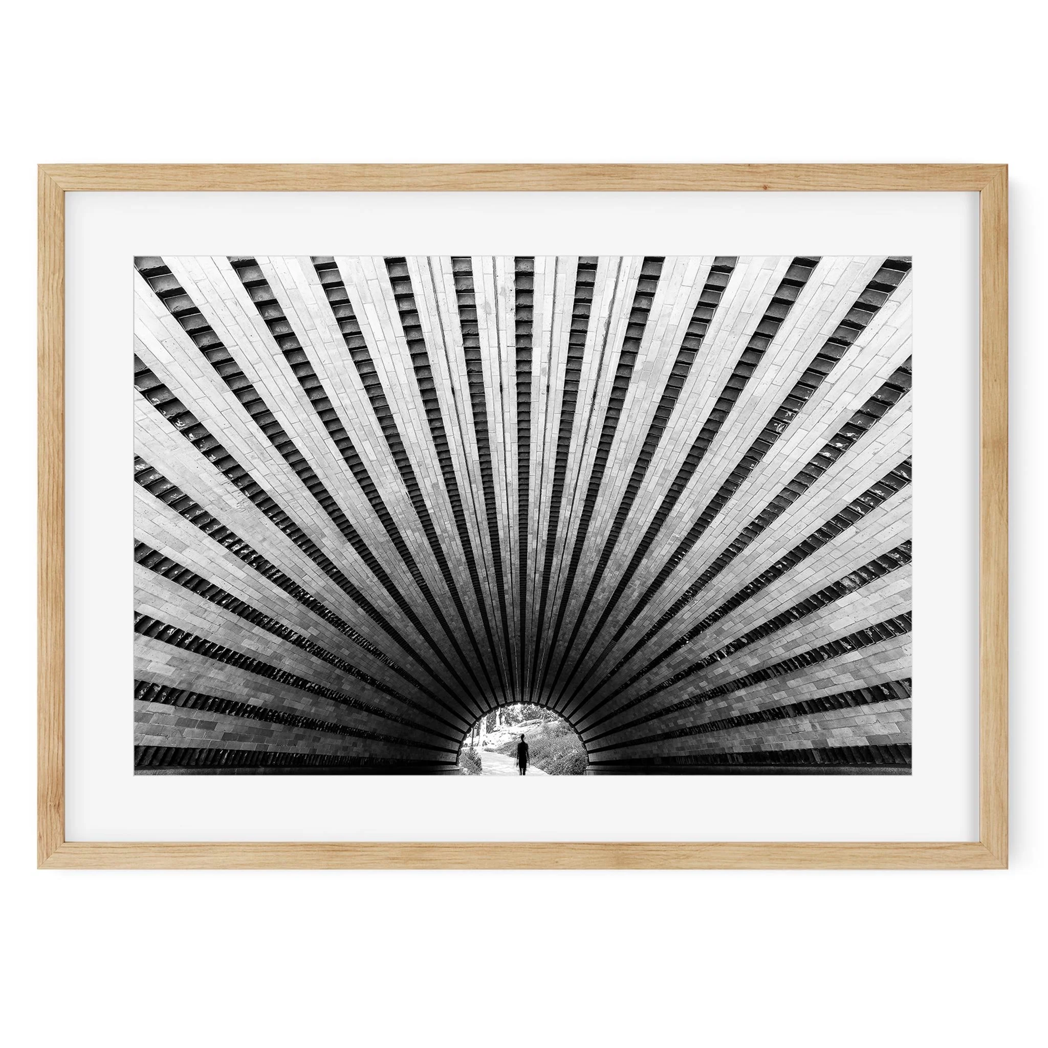 Playmates Arch Central Park - Black and White New York City Architecture Photography Fine Art Print