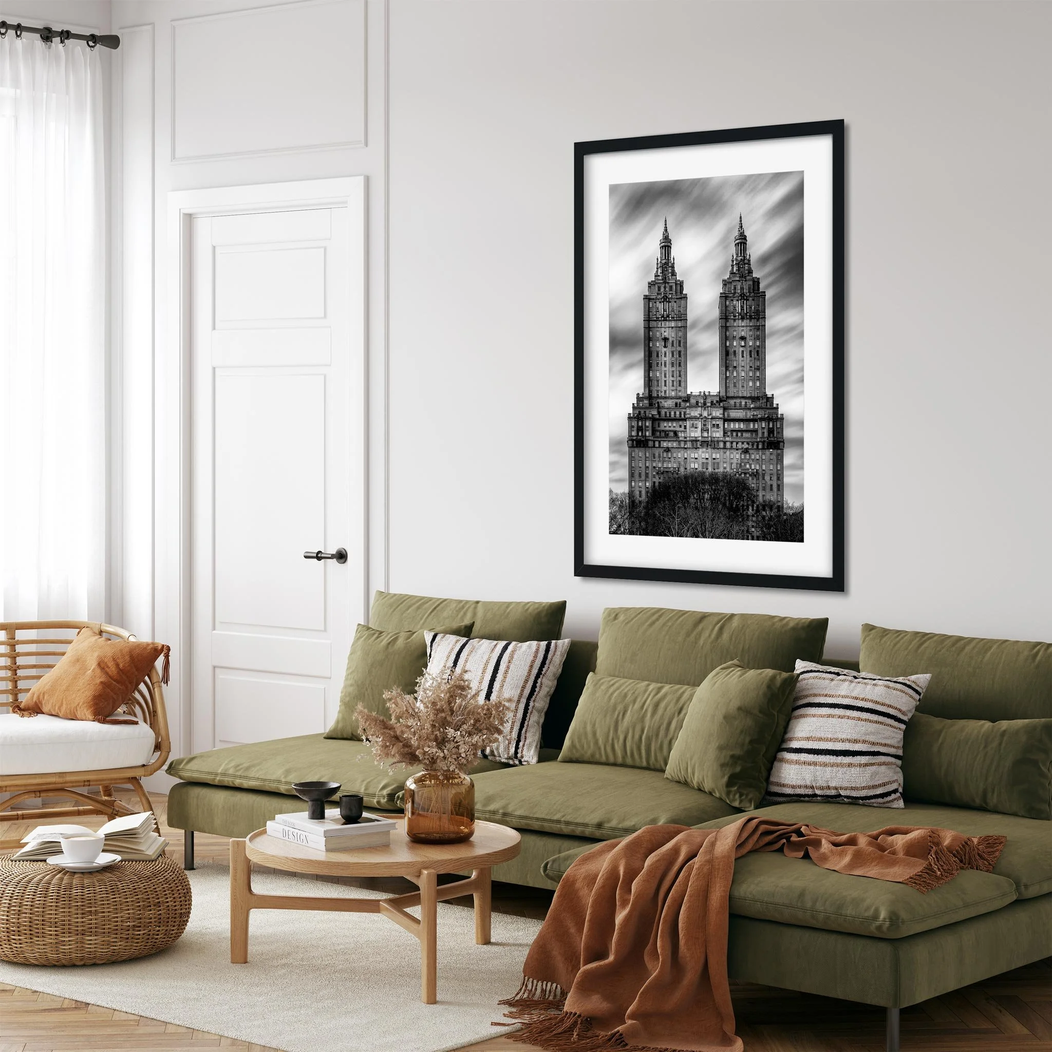 The San Remo - Black and White New York City Architecture Photography Fine Art Print
