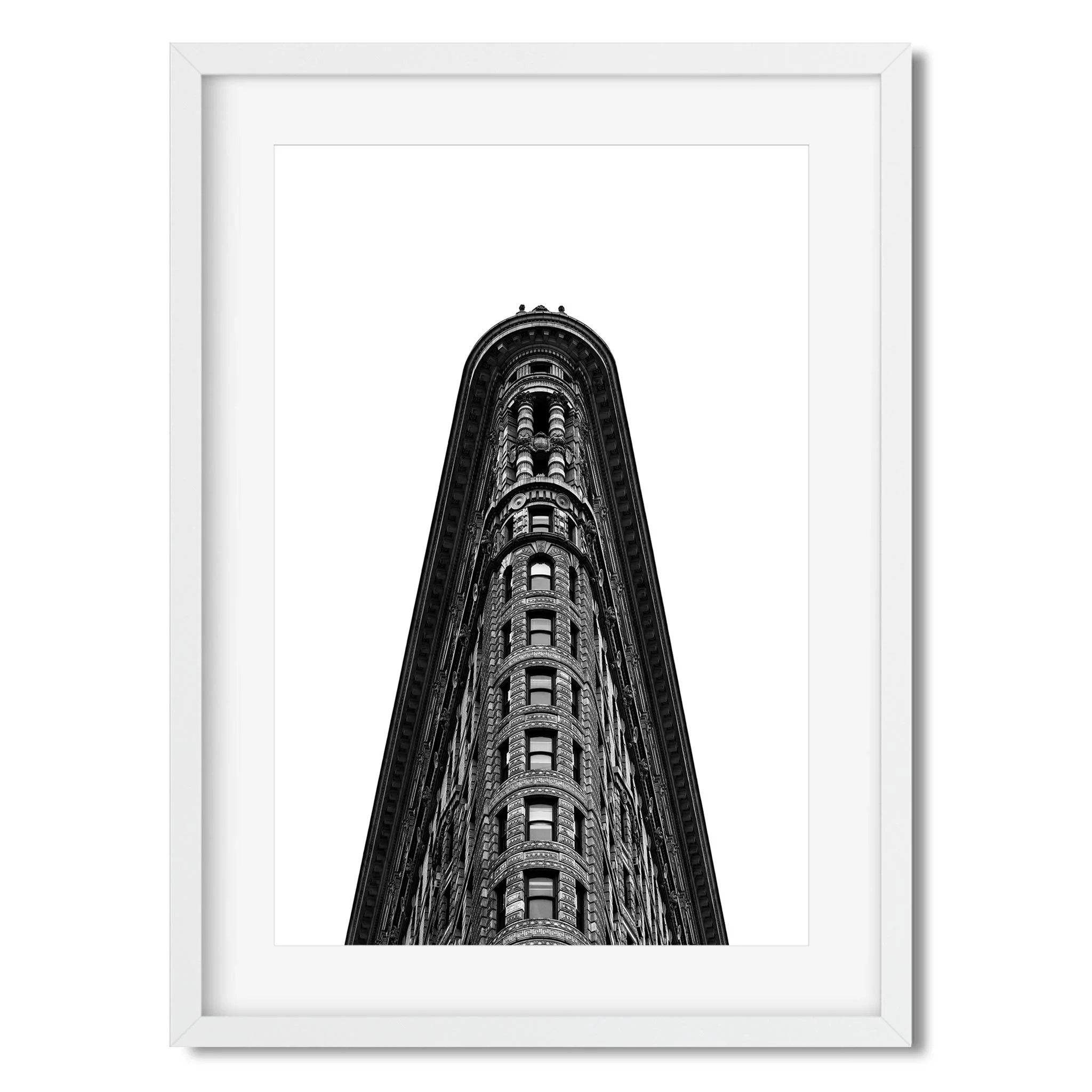 Flatiron Building - Black and White New York City Architecture Photography Fine Art Print