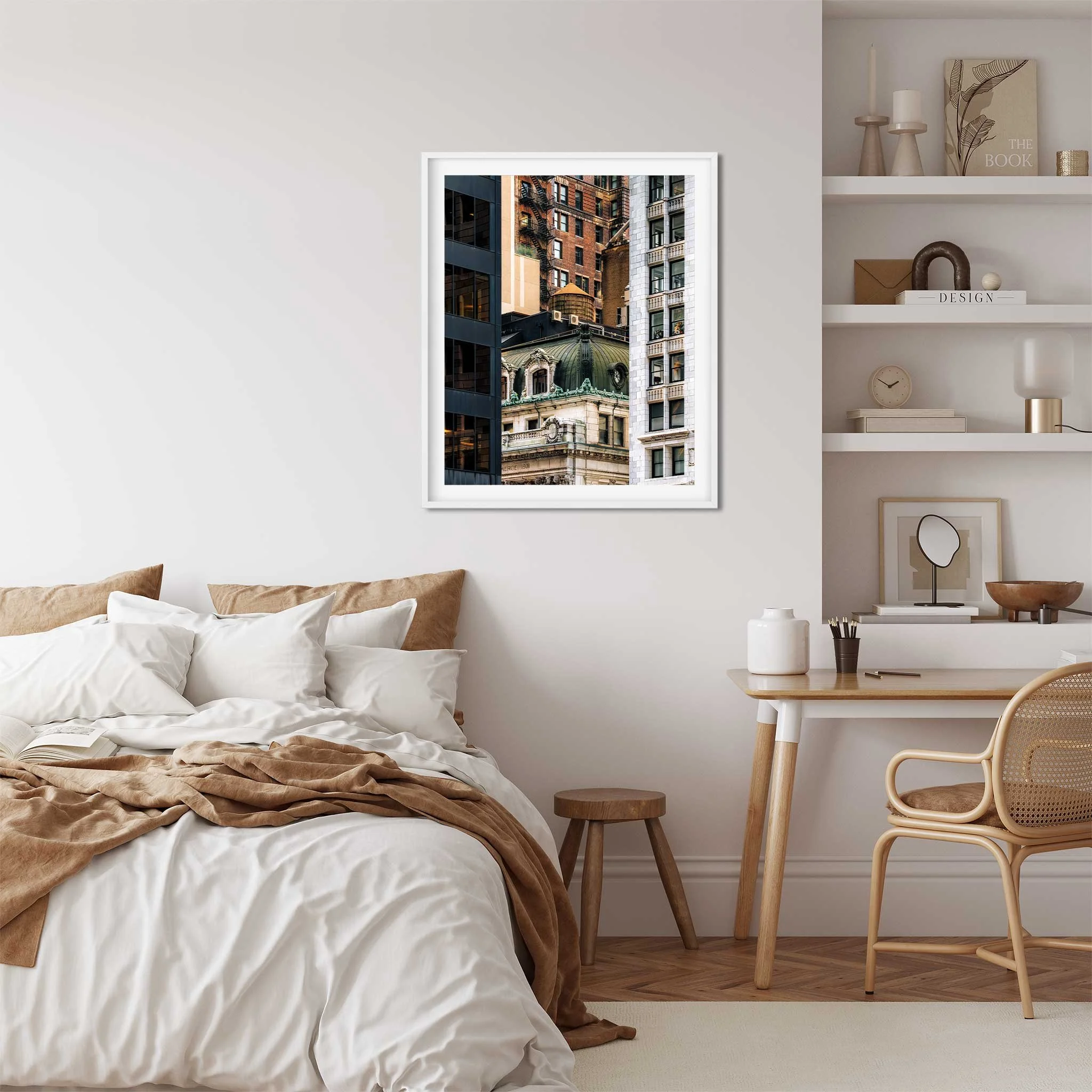 Water Tower on Liberty Street Manhattan - New York City Photography Color Fine Art Print Wall Art