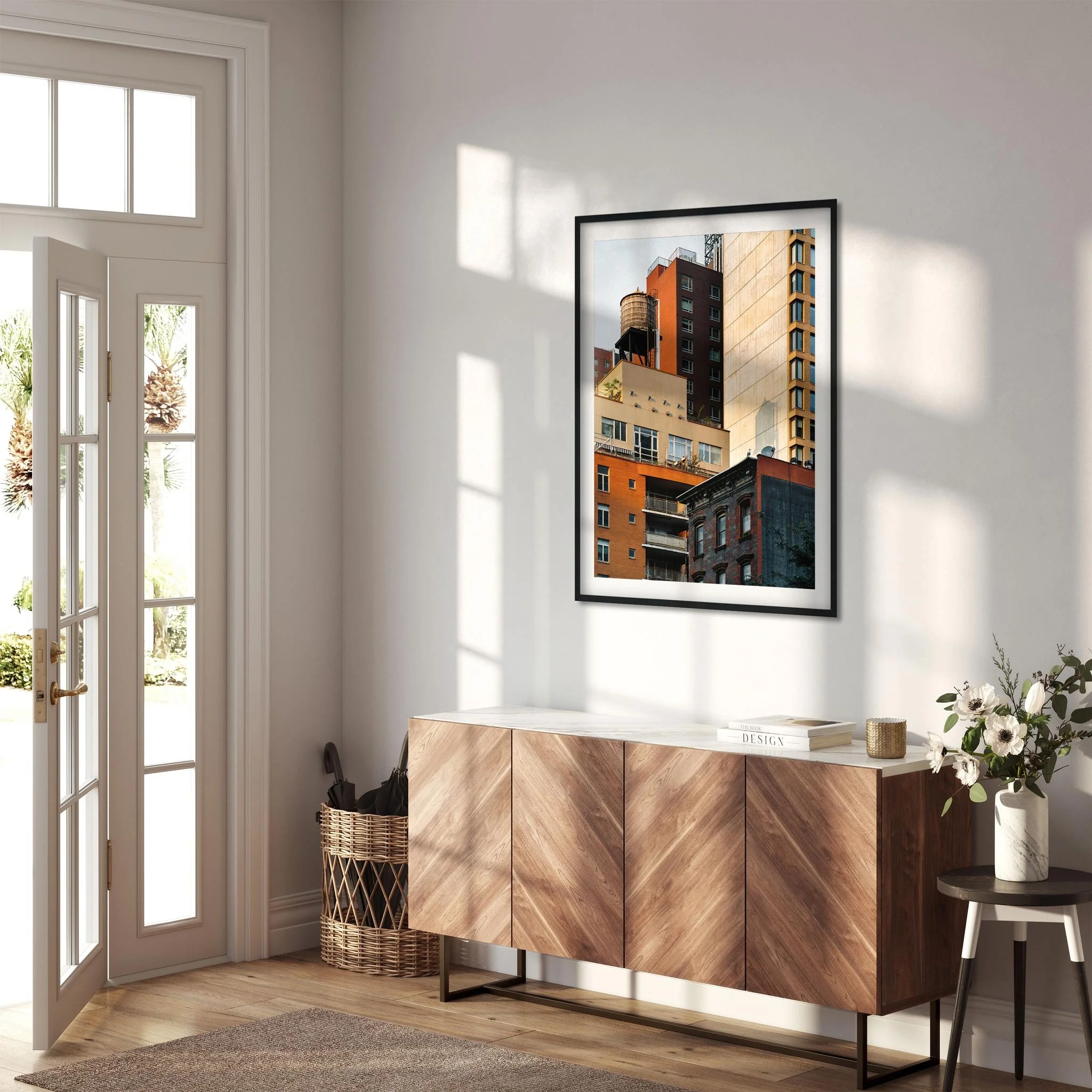 Water Tower on 502 9th Ave in Garment District - NYC Photography Color Fine Art Print Wall Art