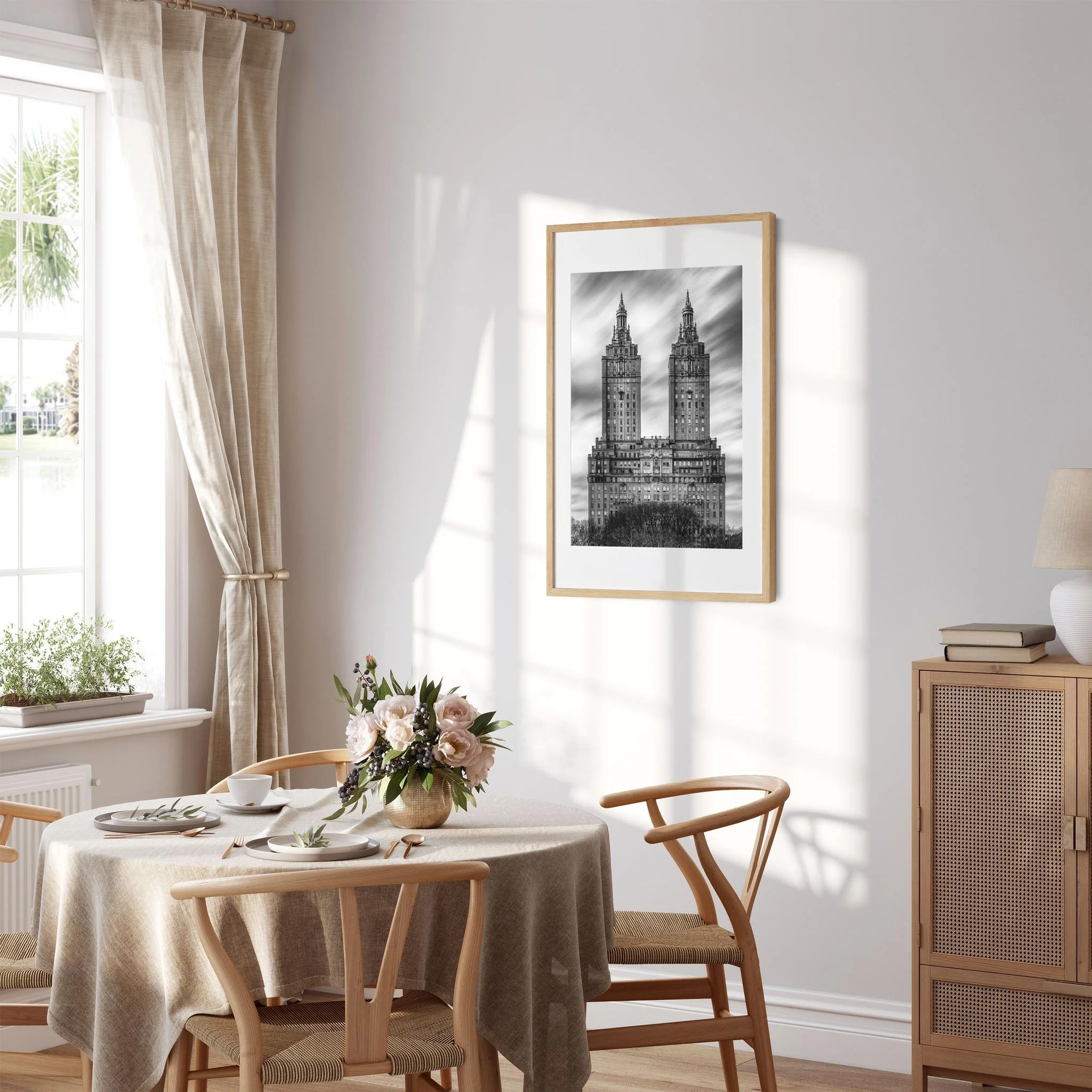 The San Remo - Black and White New York City Architecture Photography Fine Art Print