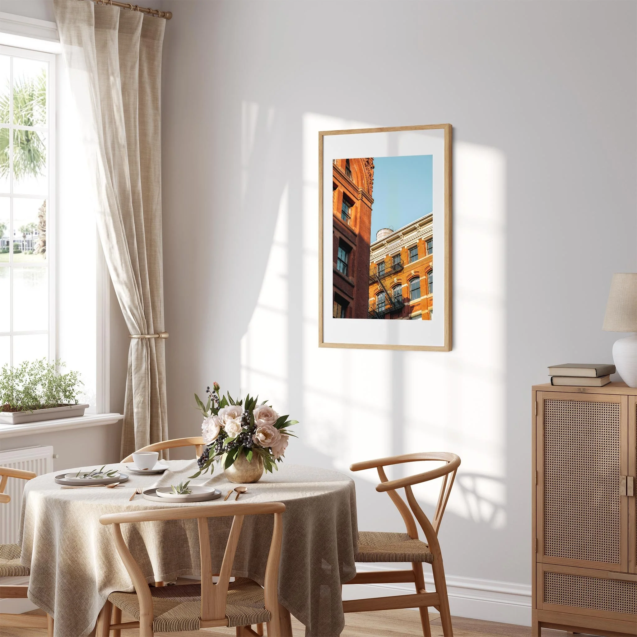 Water Tower in SOHO Manhattan - NYC Photography Color Fine Art Print Wall Art