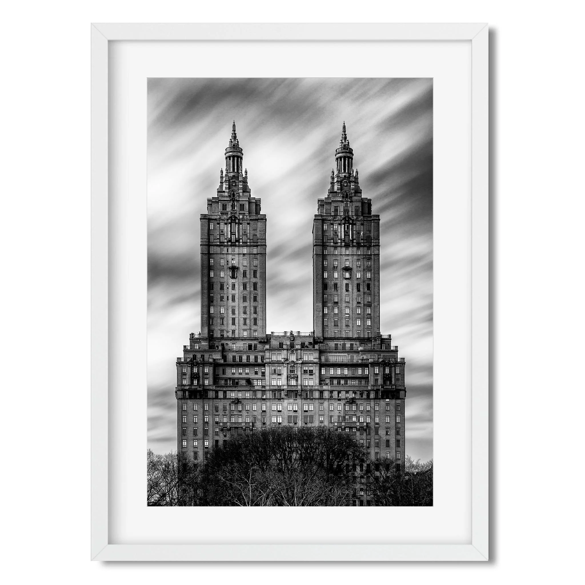 The San Remo - Black and White New York City Architecture Photography Fine Art Print