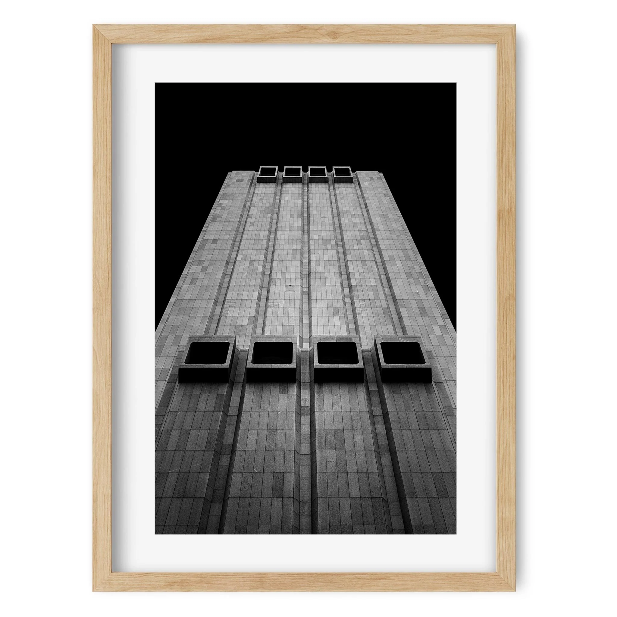 33 Thomas Street - Black and White New York City Architecture Photography Fine Art Print