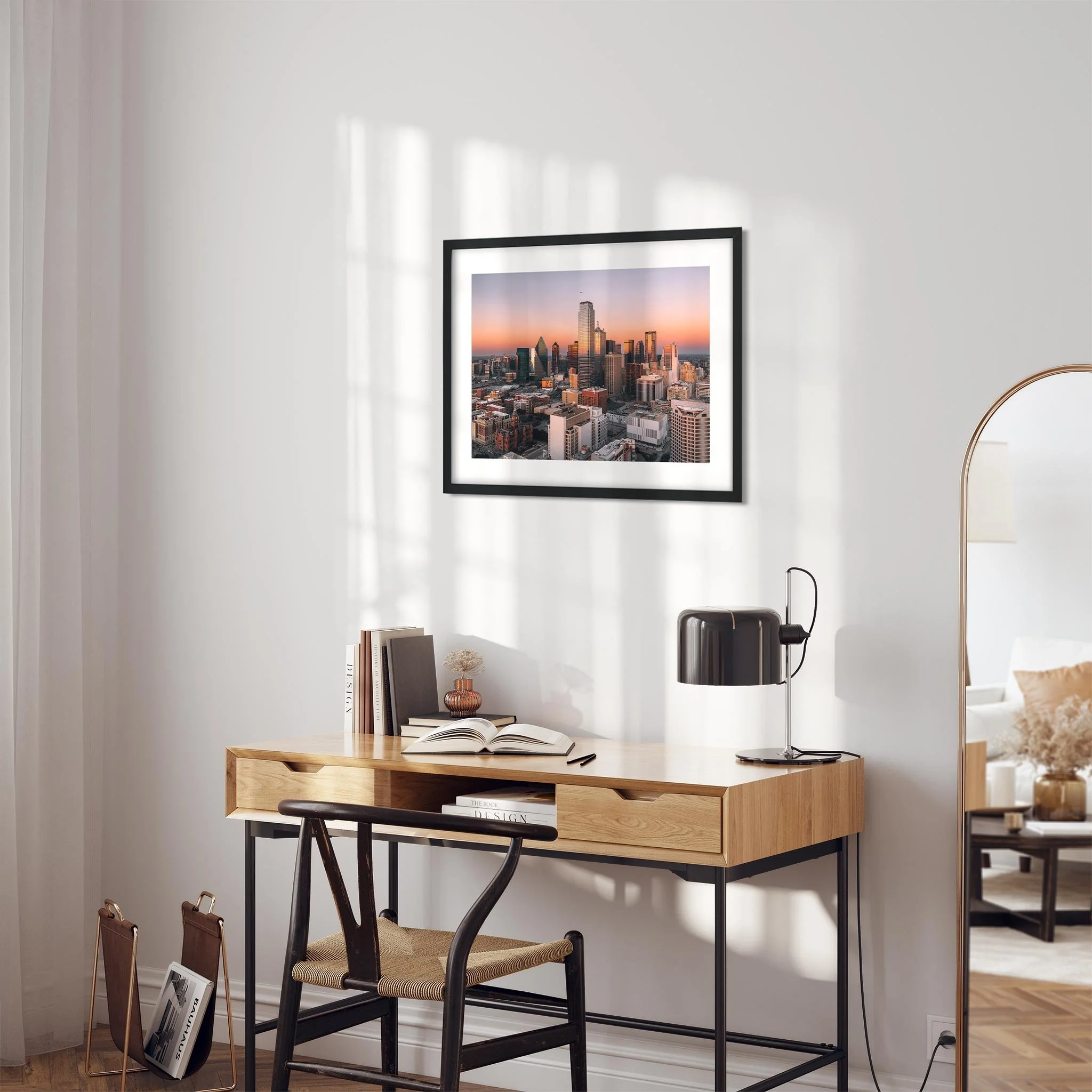 Downtown Dallas Skyline - Taxes Cityscape Photography Fine Art Print