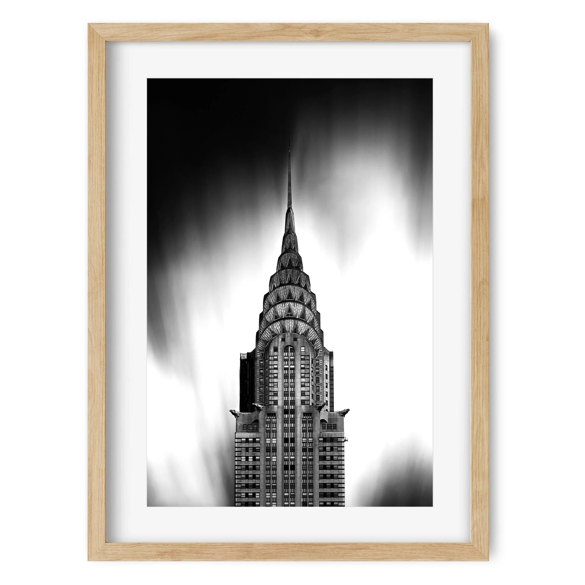 Chrysler Building - Black and White New York City Architecture Photography Fine Art Print