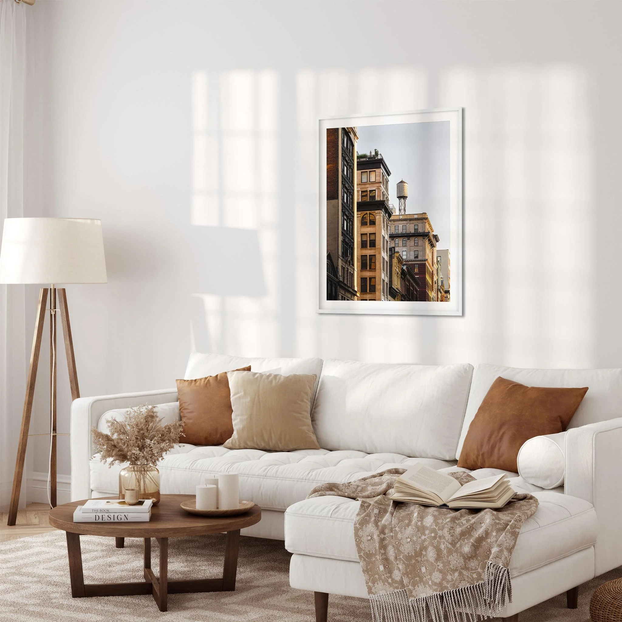 Water Tower on 29 E 10th Street in Greenwich Village - NYC Photography Color Fine Art Print Wall Art
