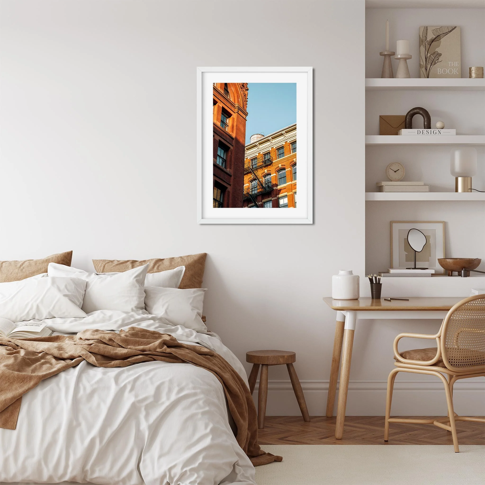 Water Tower in SOHO Manhattan - NYC Photography Color Fine Art Print Wall Art