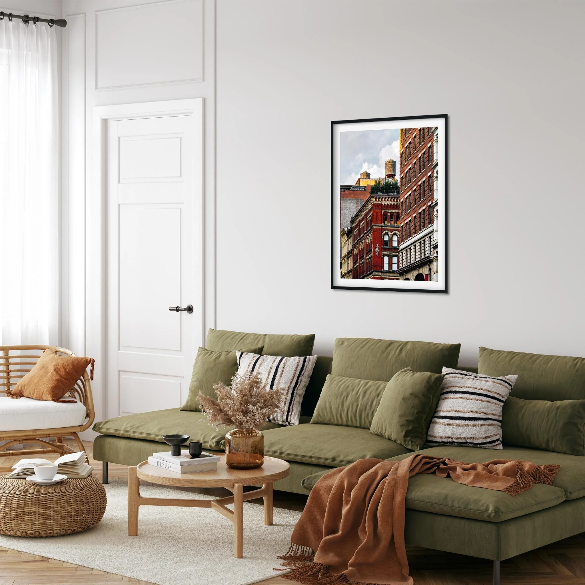 Water Tower on 676 Broadway, NoHo Manhattan - NYC Photography Color Fine Art Print Wall Art