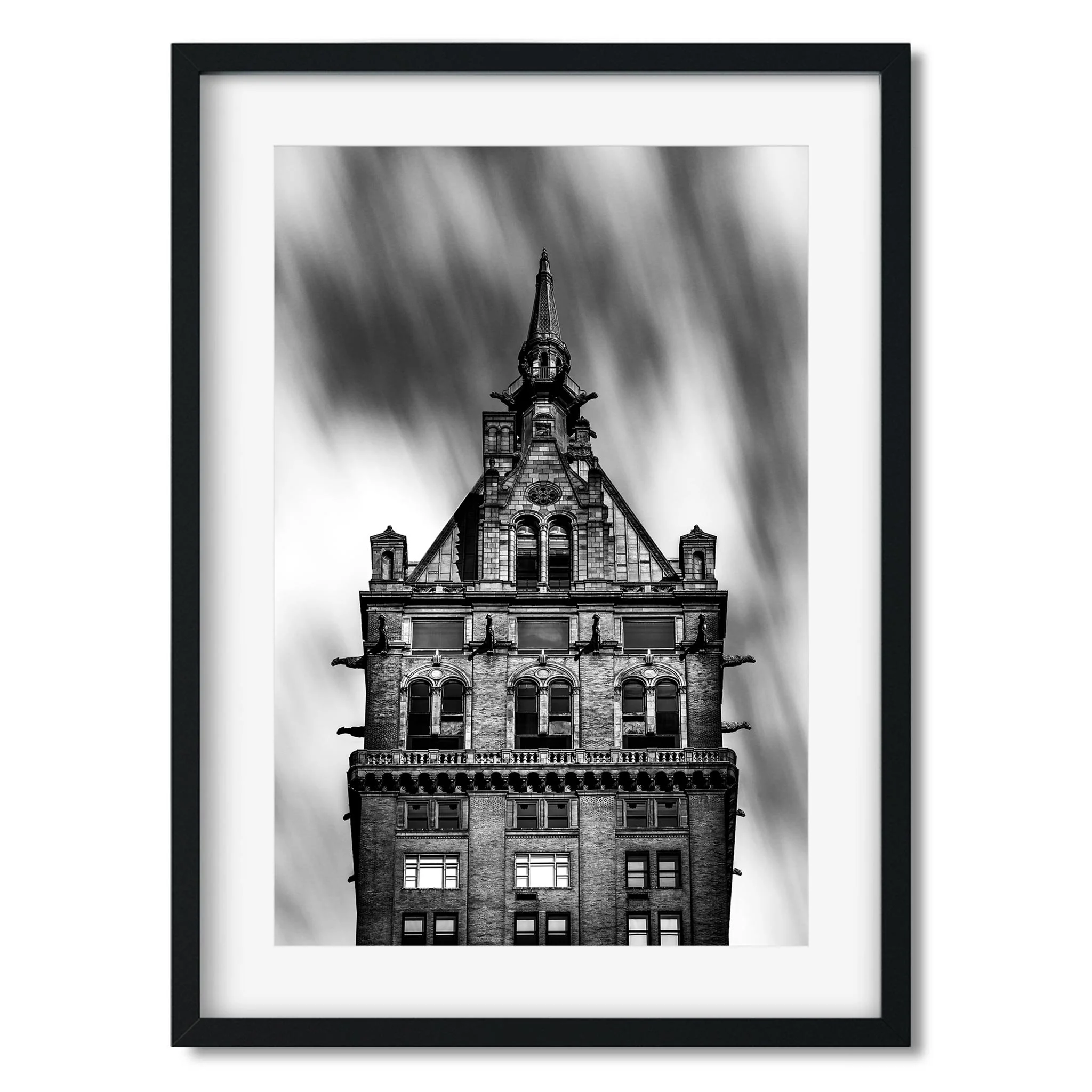 The Sherry-Netherland - Black and White New York City Architecture Photography Fine Art Print