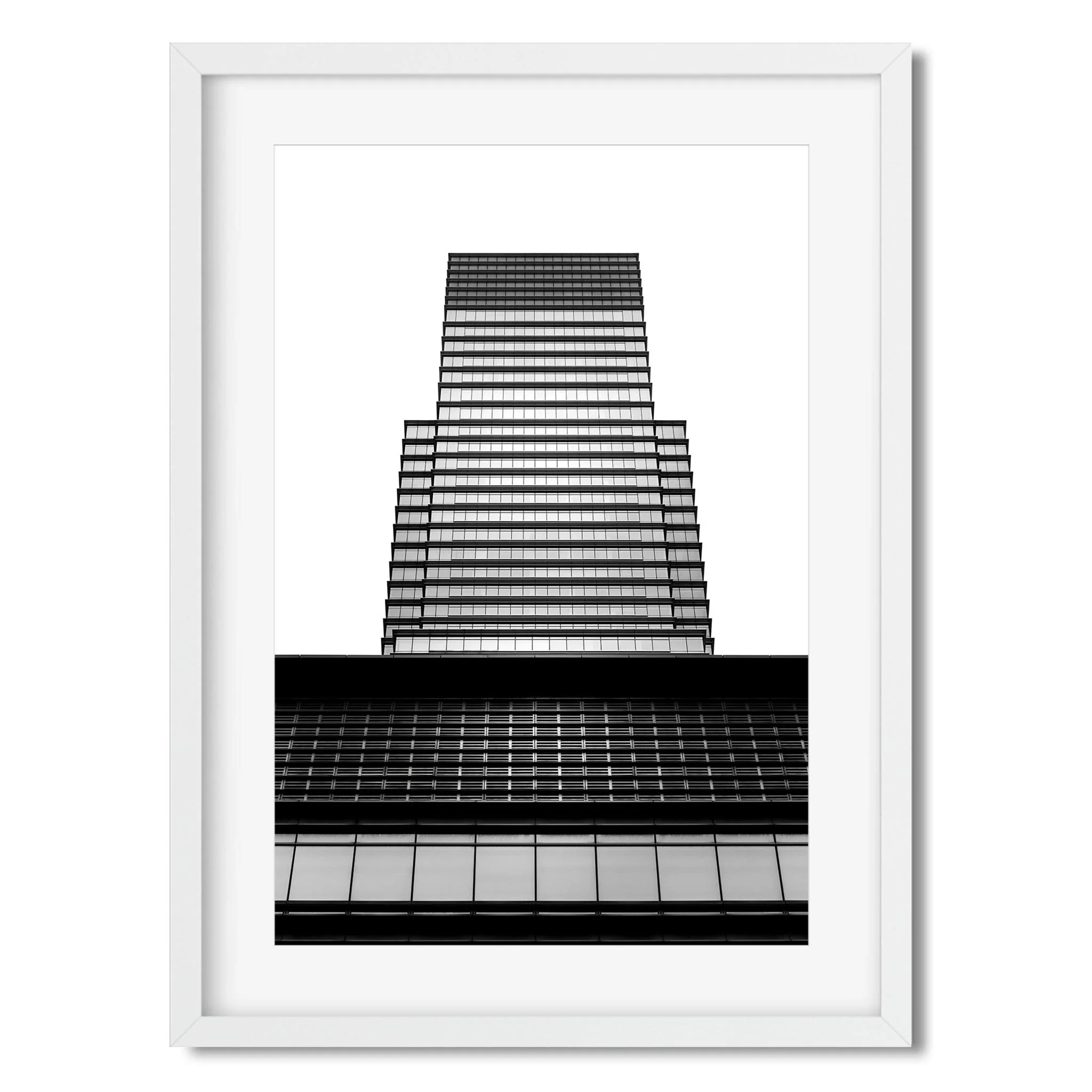 731 Lexington Avenue - Black and White New York City Architecture Photography Fine Art Print