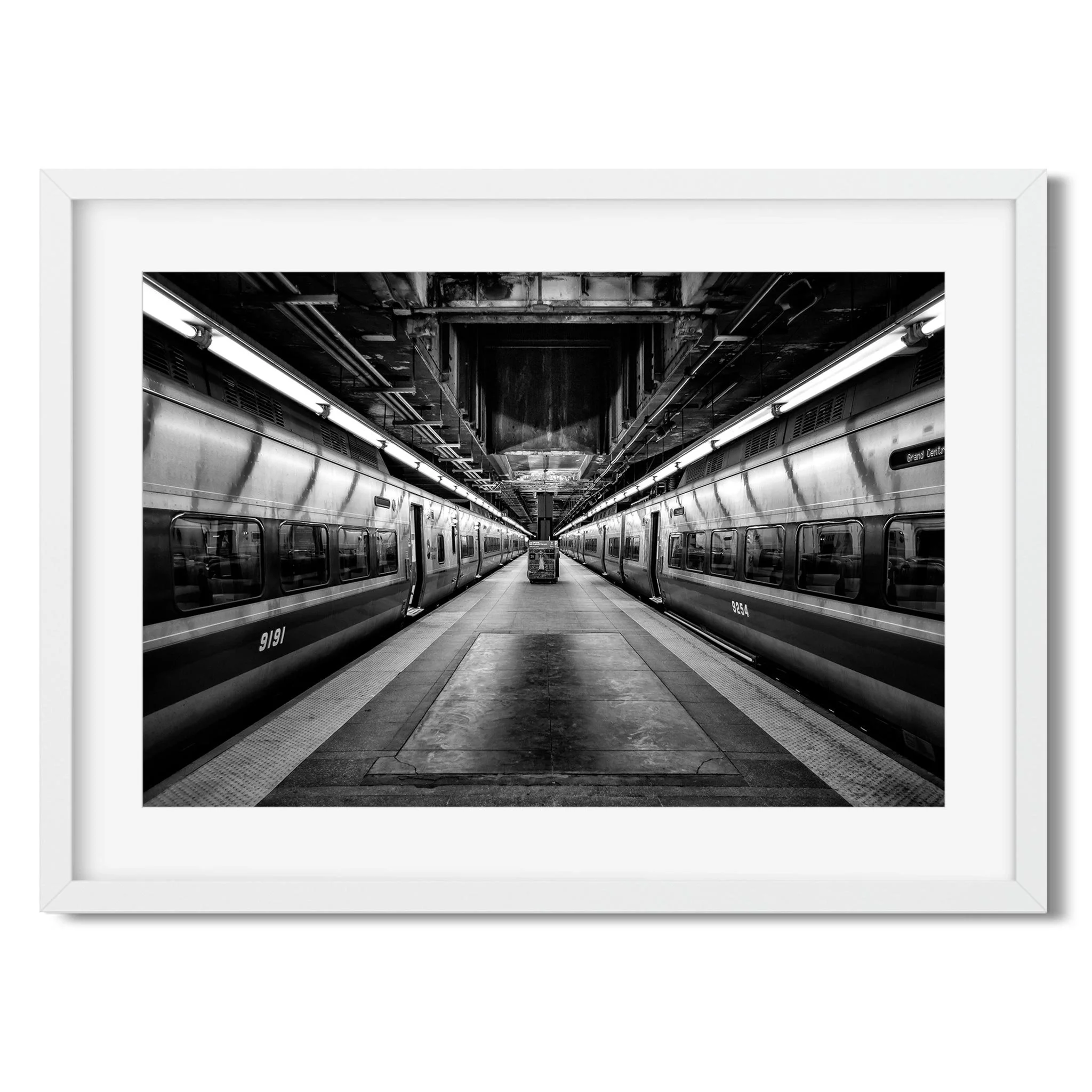 Metro-North Railroad Grand Central - Black and White New York City Architecture Photography Fine Art Print