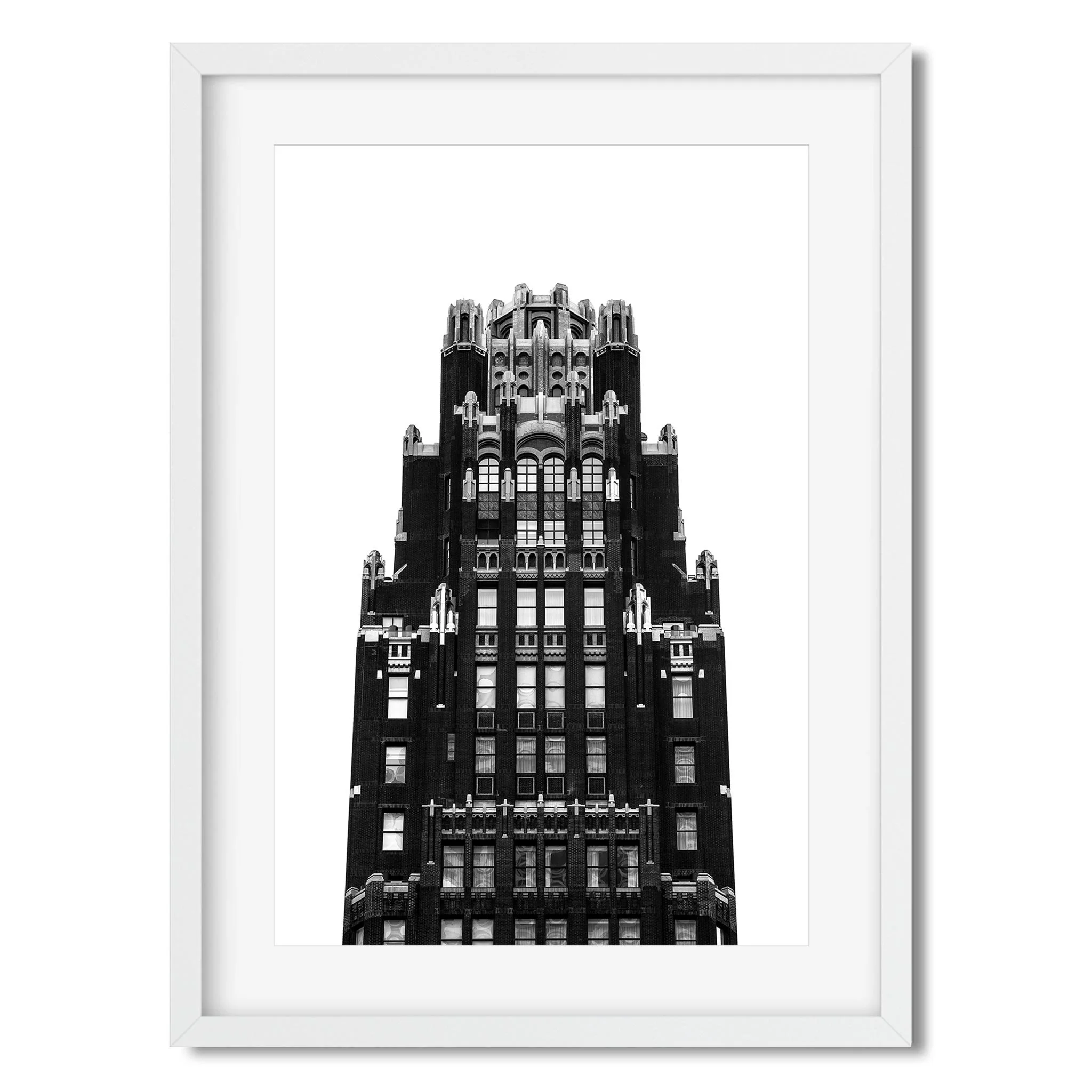American Radiator Building - Black and White New York City Architecture Photography Fine Art Print