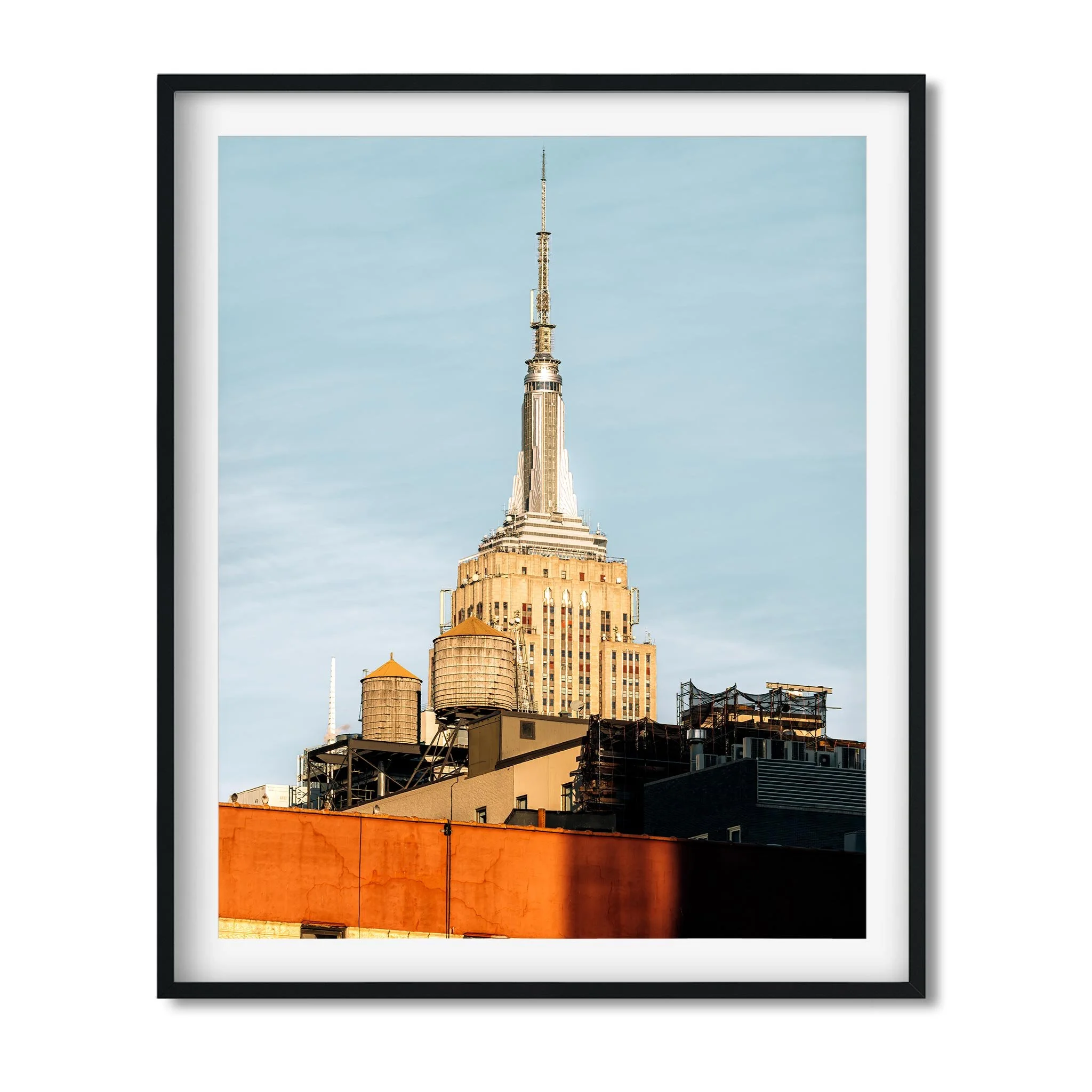 Water Tower in Meatpacking District Manhattan - NYC Photography Color Fine Art Print Wall Art