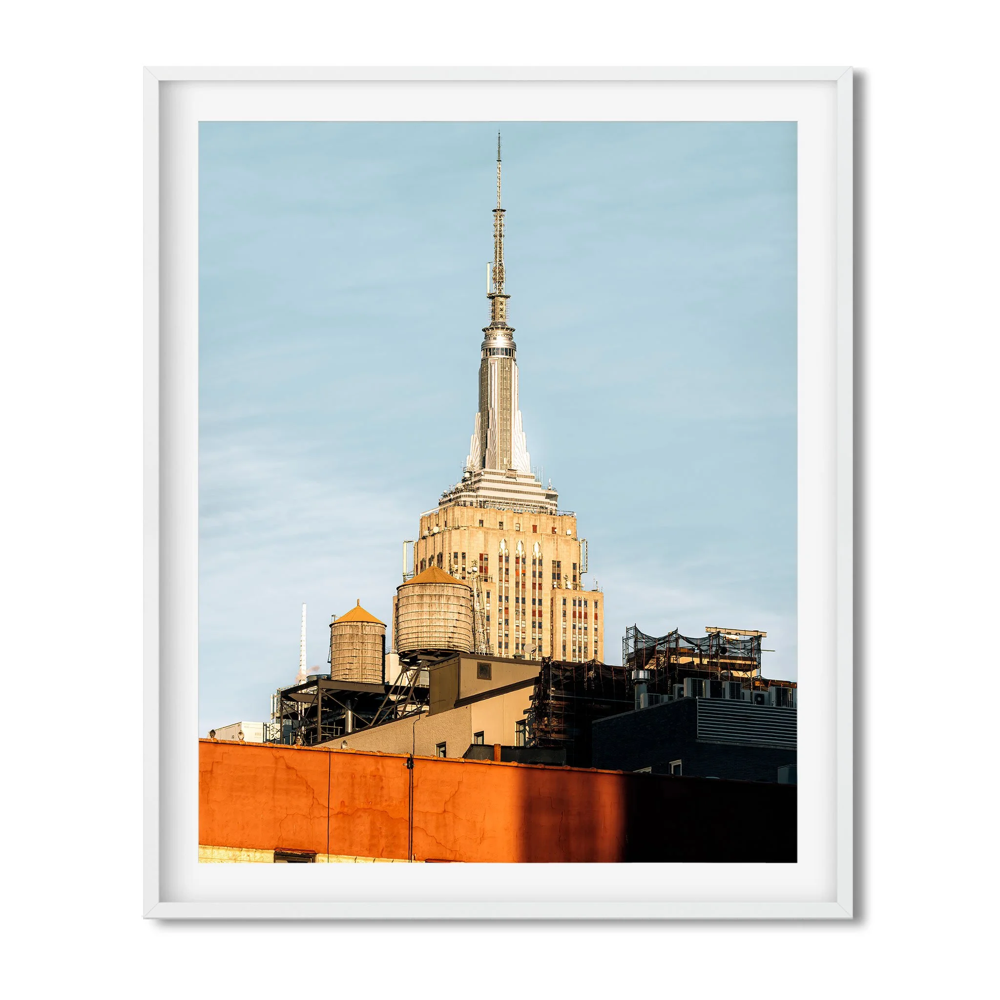 Water Tower in Meatpacking District Manhattan - NYC Photography Color Fine Art Print Wall Art