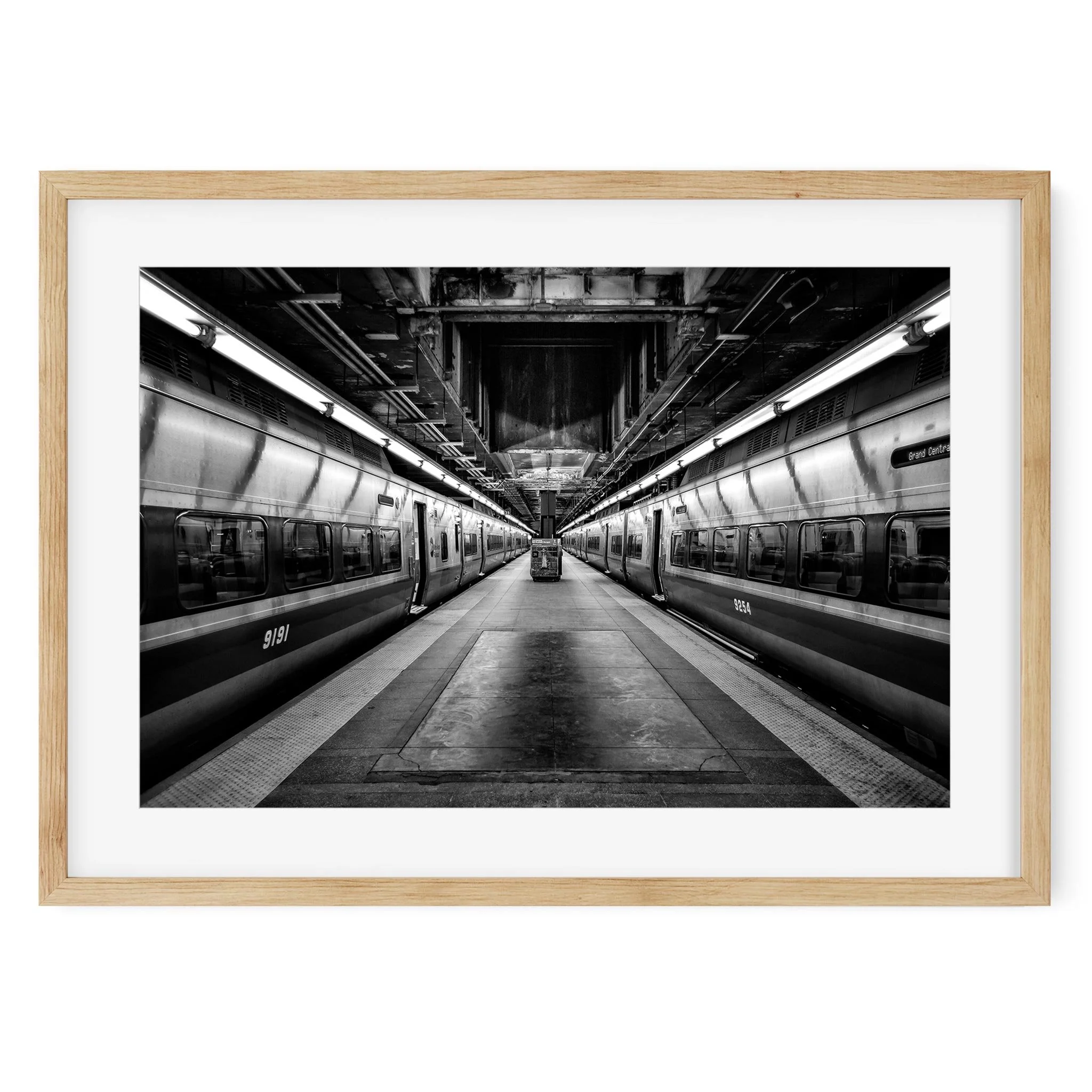 Metro-North Railroad Grand Central - Black and White New York City Architecture Photography Fine Art Print