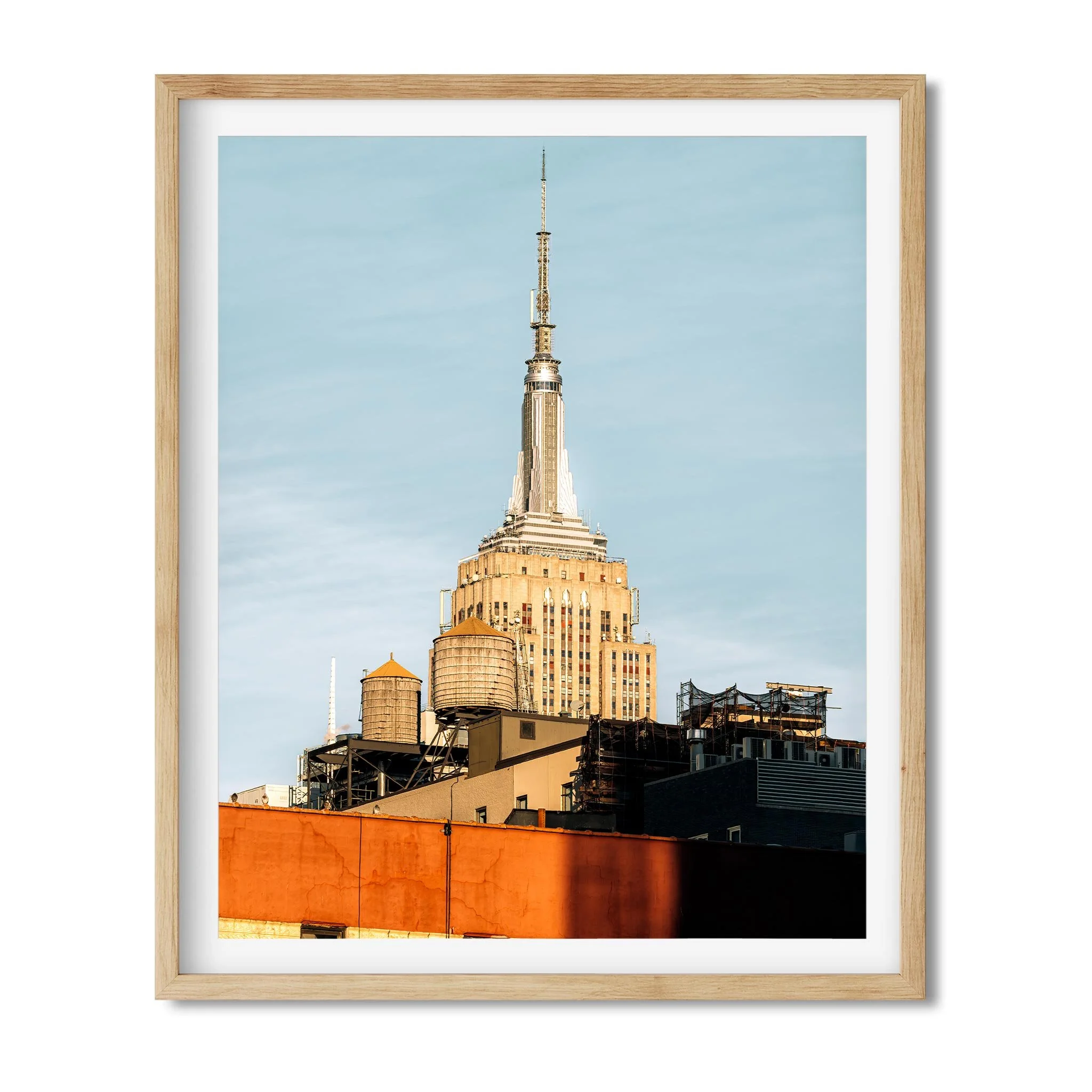 Water Tower in Meatpacking District Manhattan - NYC Photography Color Fine Art Print Wall Art