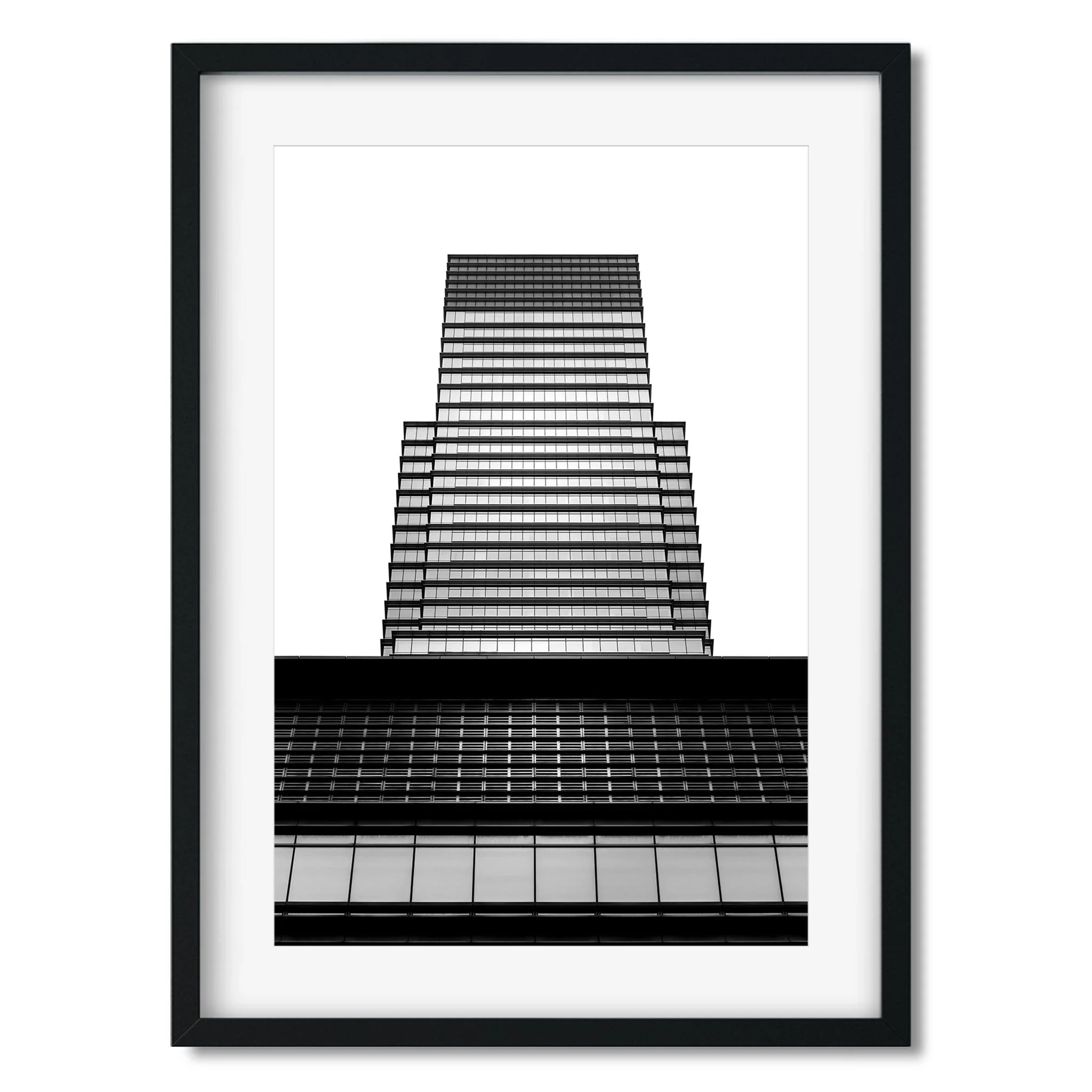 731 Lexington Avenue - Black and White New York City Architecture Photography Fine Art Print