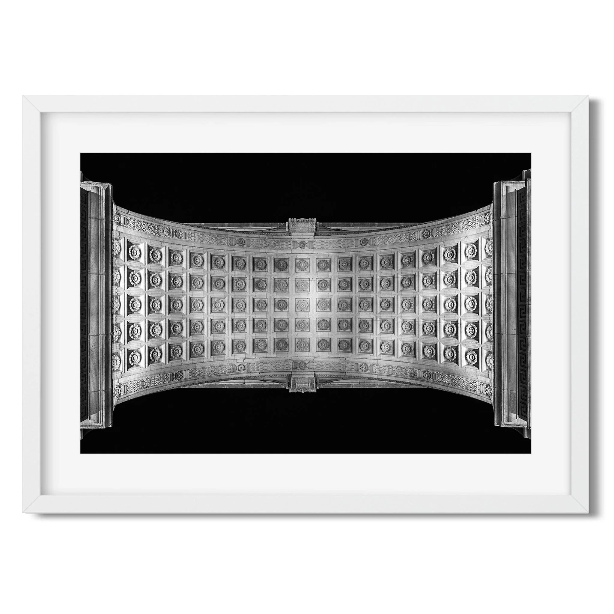 Washington Square Arch - Black and White New York City Architecture Photography Fine Art Print