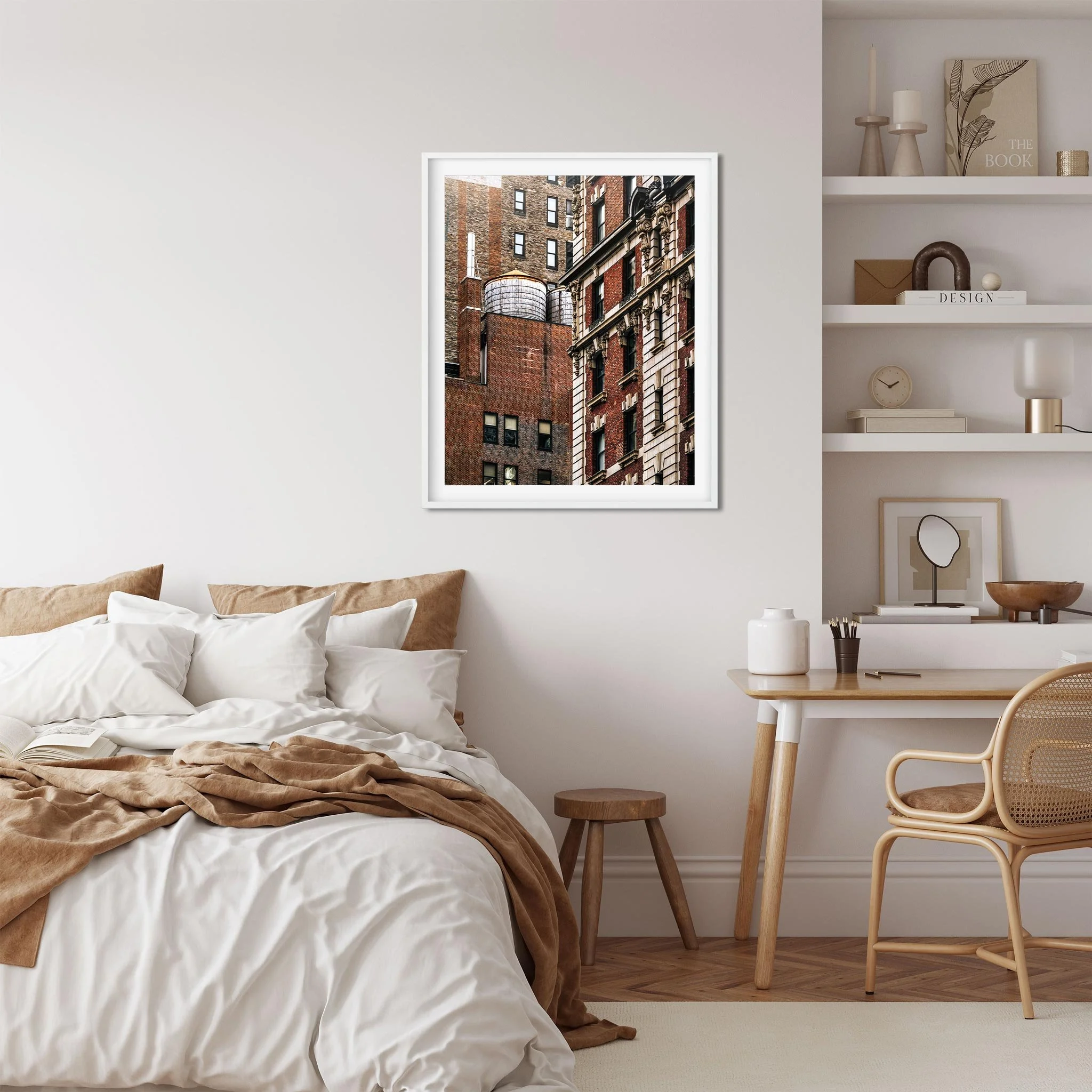 Water Tower in 8th Avenue Hell's Kitchen Manhattan - NYC Photography Color Fine Art Print Wall Art