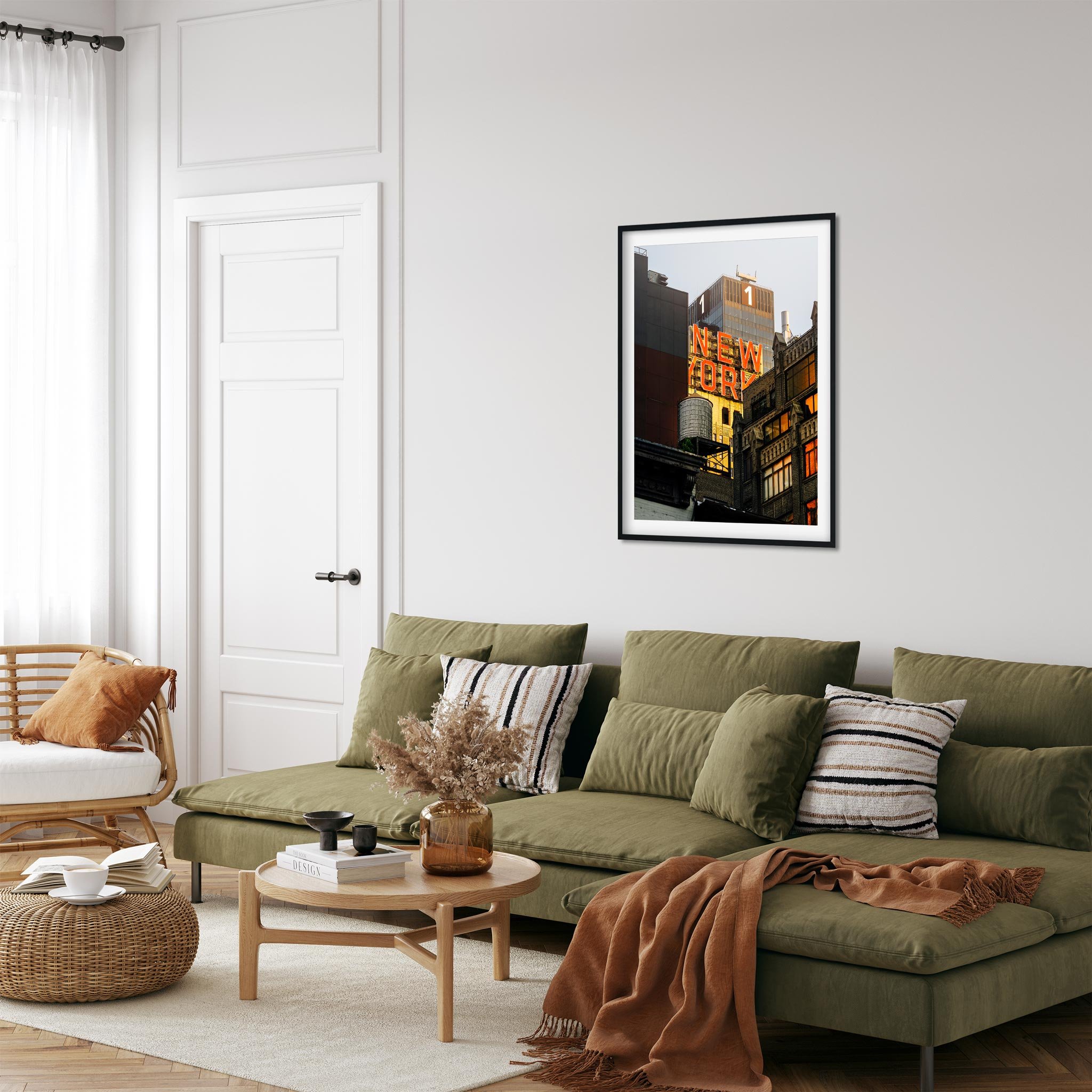 Water Tower with New Yorker sign in Hell's Kitchen - NYC Photography Color Fine Art Print Wall Art