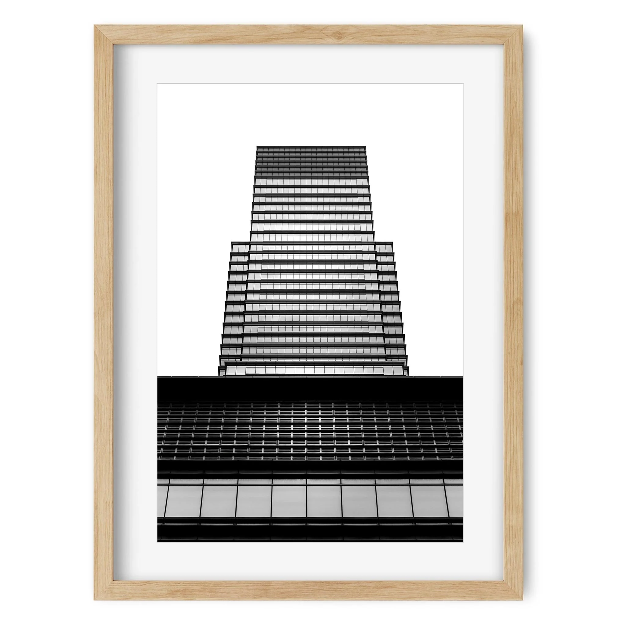 731 Lexington Avenue - Black and White New York City Architecture Photography Fine Art Print