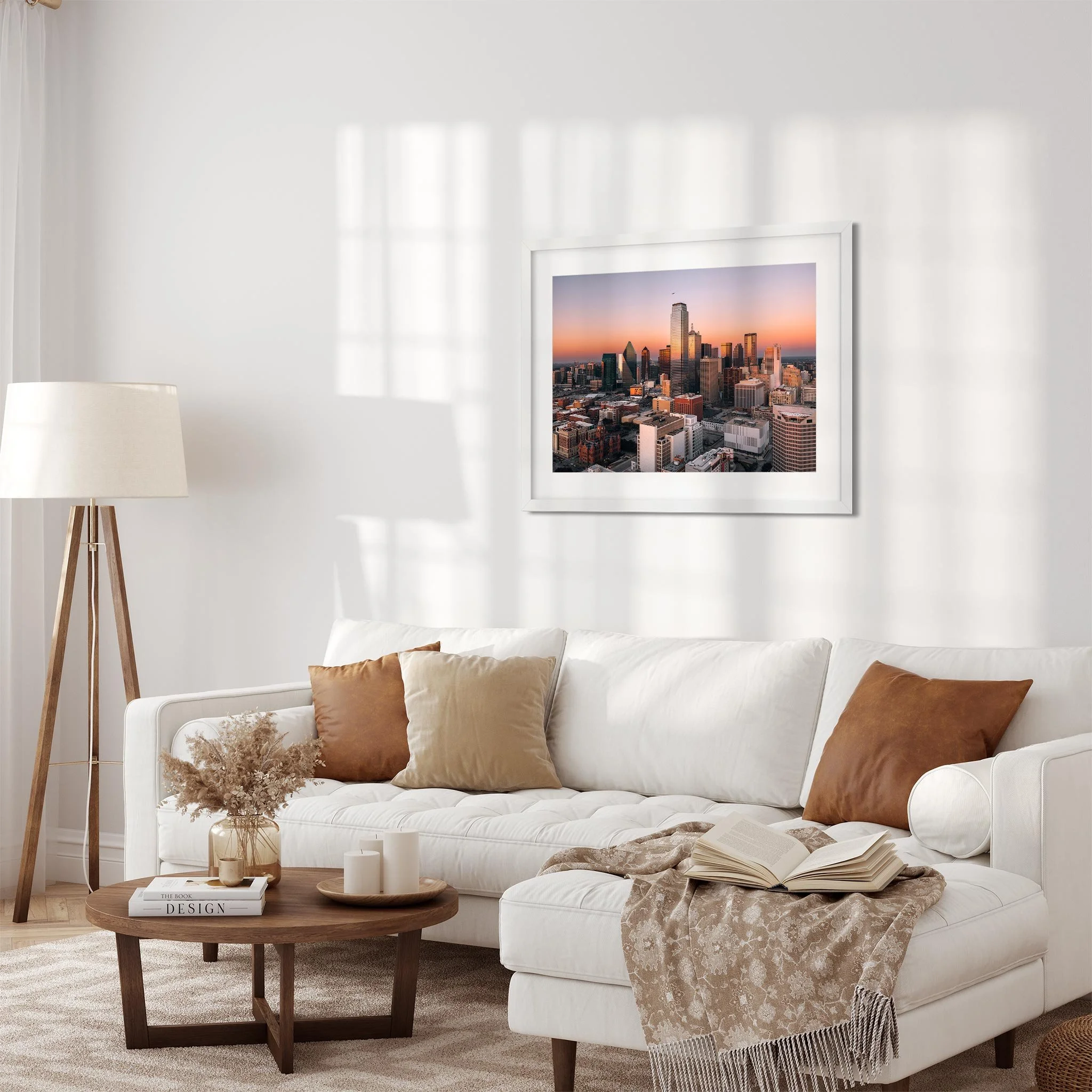 Downtown Dallas Skyline - Taxes Cityscape Photography Fine Art Print