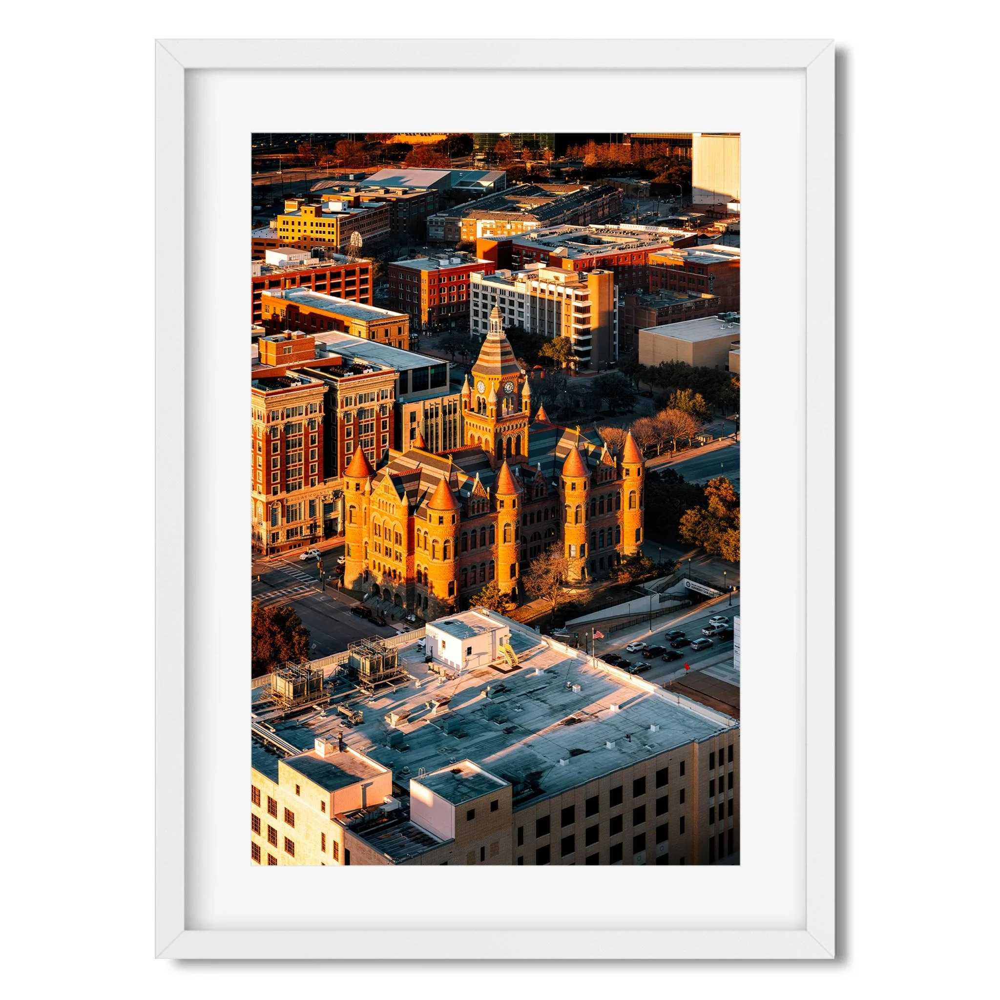 Dallas County Courthouse - Taxes Architecture Photography Fine Art Print