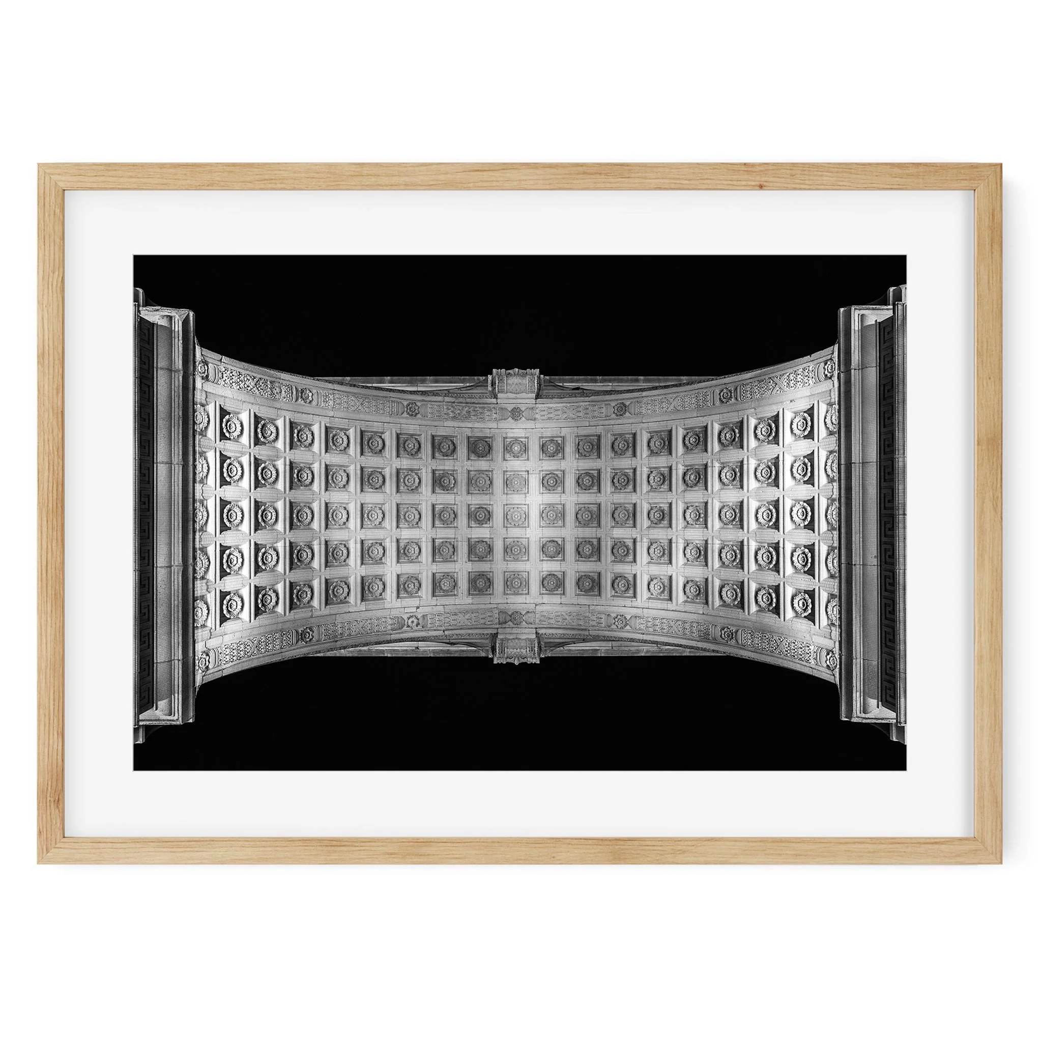Washington Square Arch - Black and White New York City Architecture Photography Fine Art Print