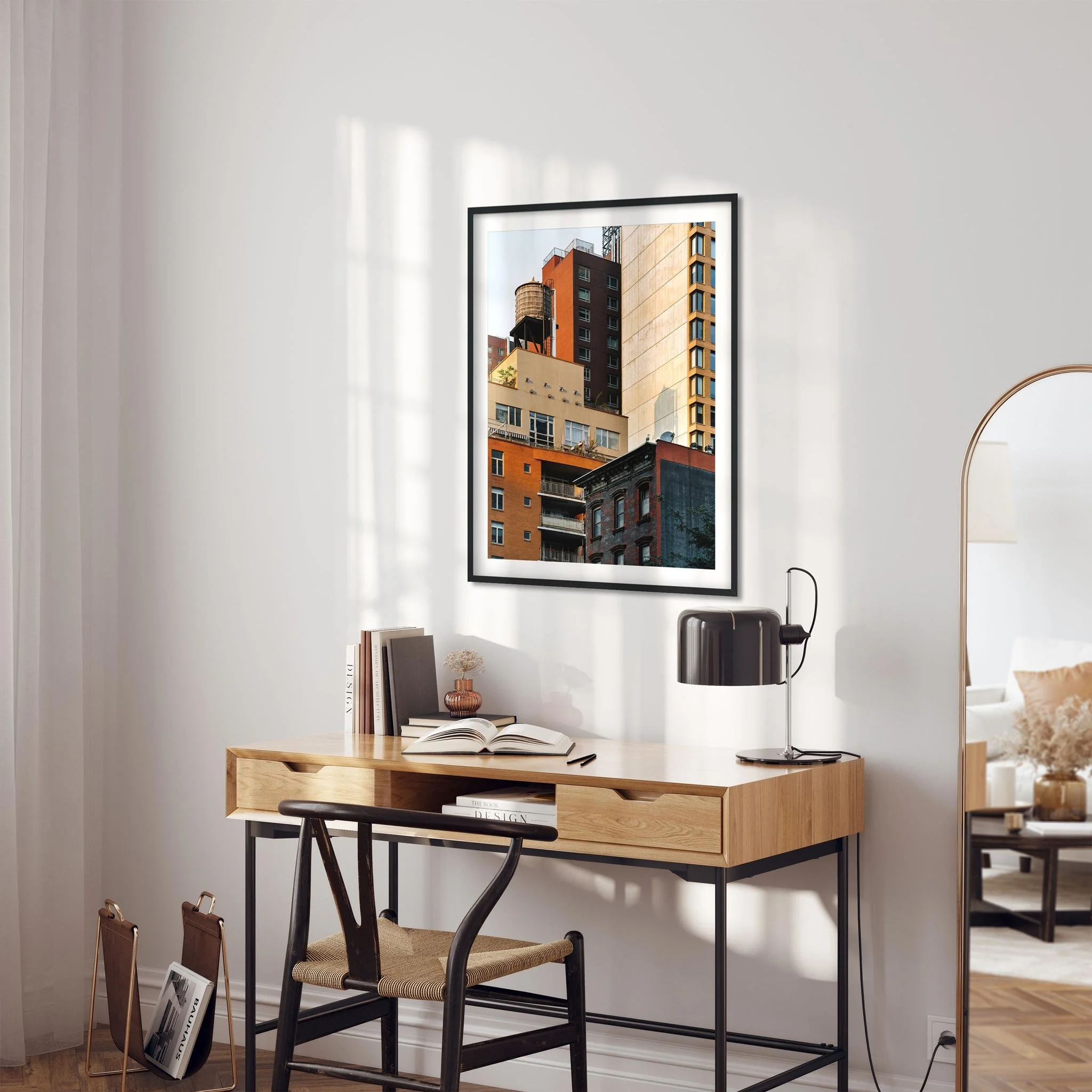 Water Tower on 502 9th Ave in Garment District - NYC Photography Color Fine Art Print Wall Art