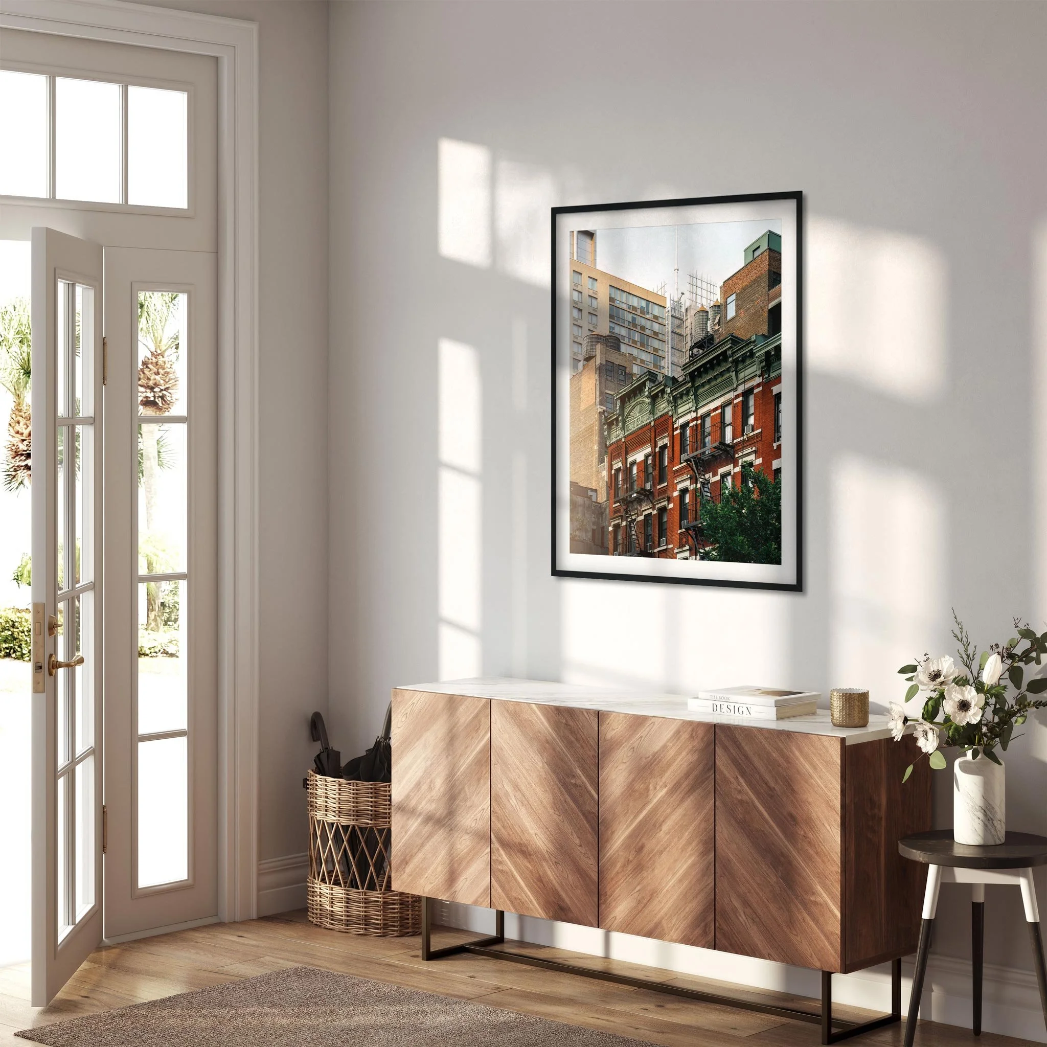 Water Tower on 360 W 36th St in Garment District - NYC Photography Color Fine Art Print Wall Art