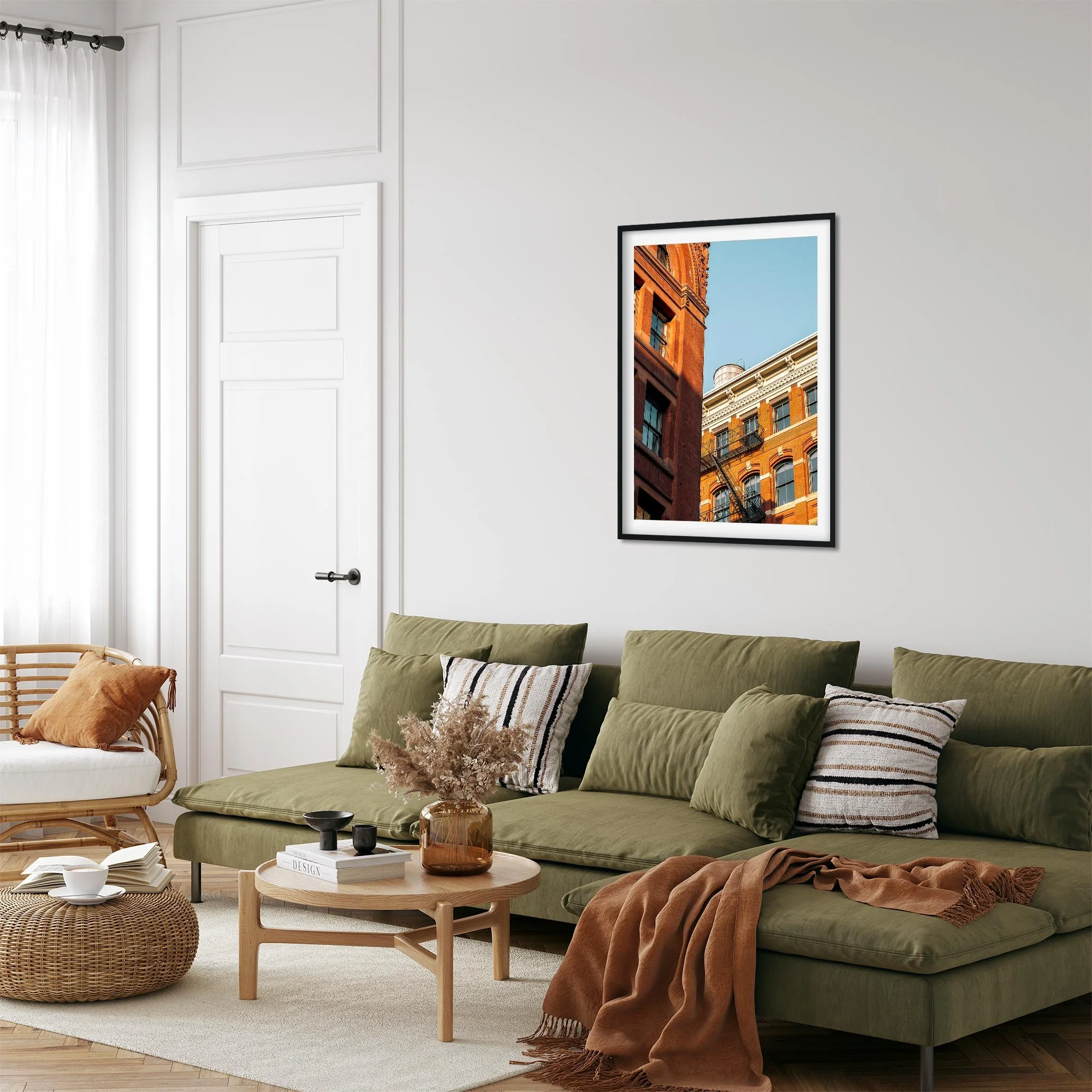 Water Tower in SOHO Manhattan - NYC Photography Color Fine Art Print Wall Art