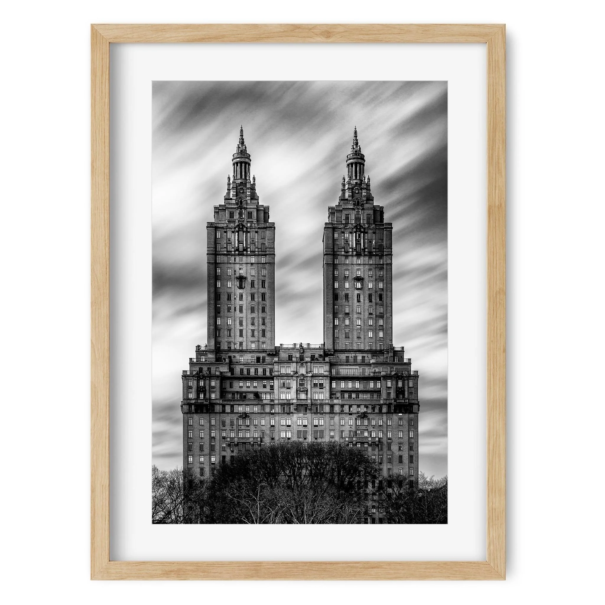 The San Remo - Black and White New York City Architecture Photography Fine Art Print