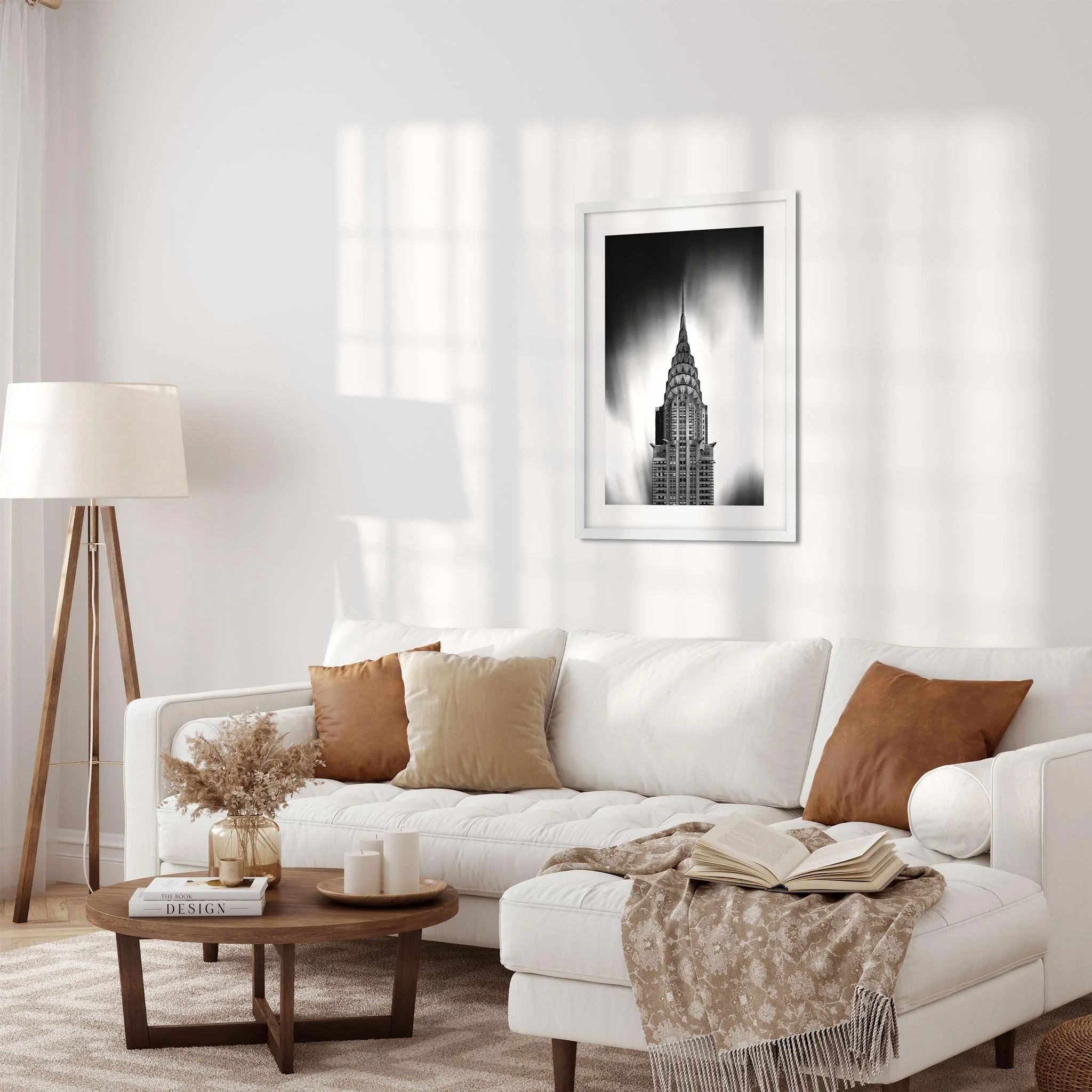 Chrysler Building - Black and White New York City Architecture Photography Fine Art Print