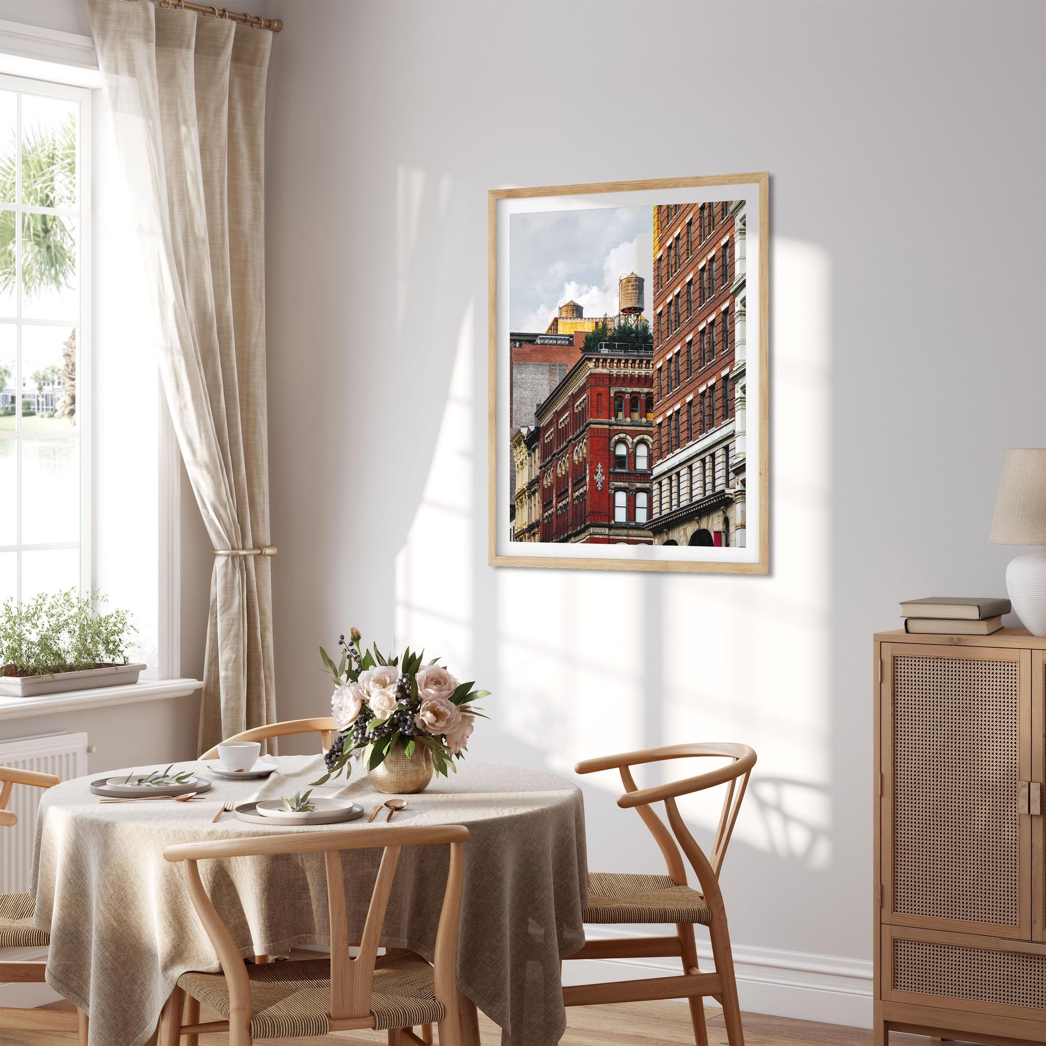 Water Tower on 676 Broadway, NoHo Manhattan - NYC Photography Color Fine Art Print Wall Art