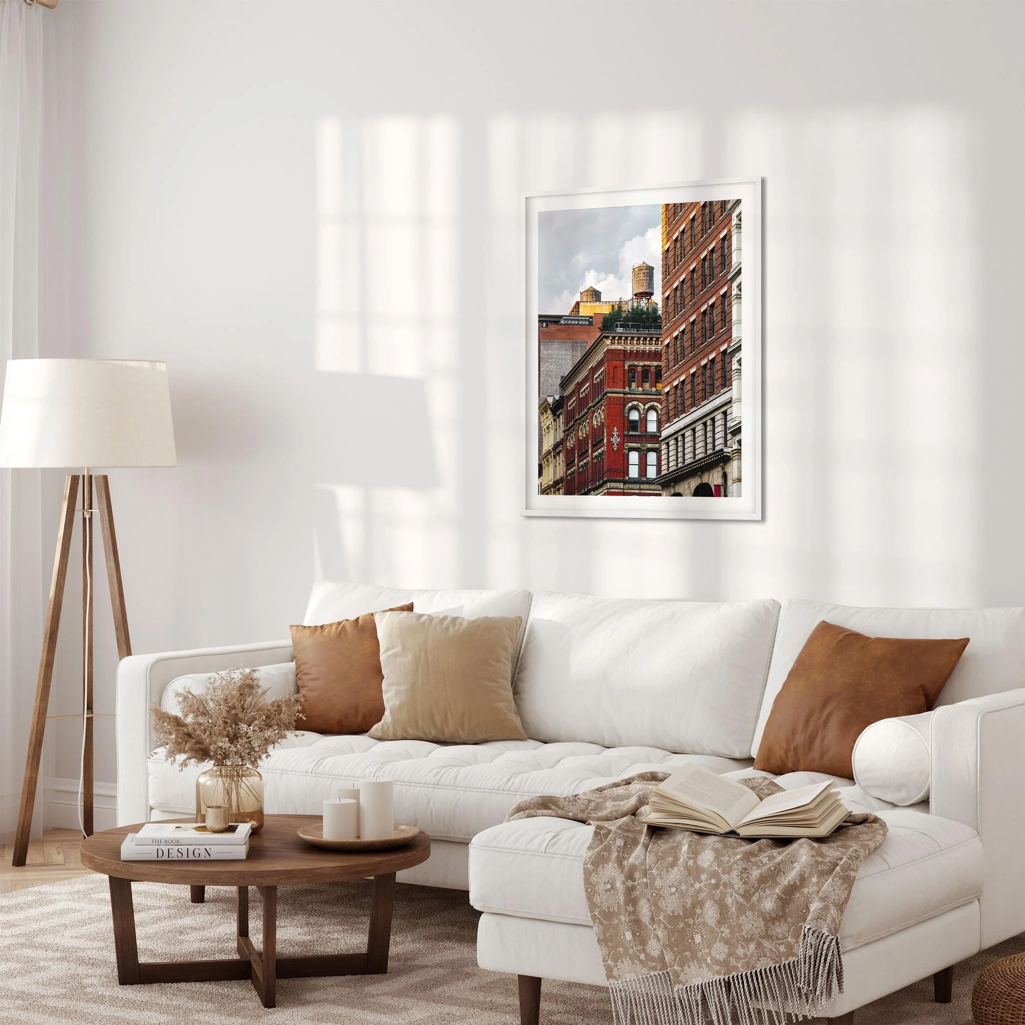 Water Tower on 676 Broadway, NoHo Manhattan - NYC Photography Color Fine Art Print Wall Art
