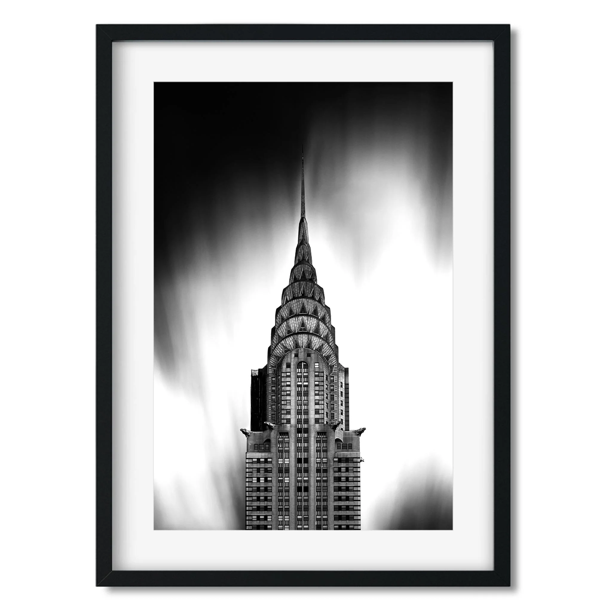 Chrysler Building - Black and White New York City Architecture Photography Fine Art Print